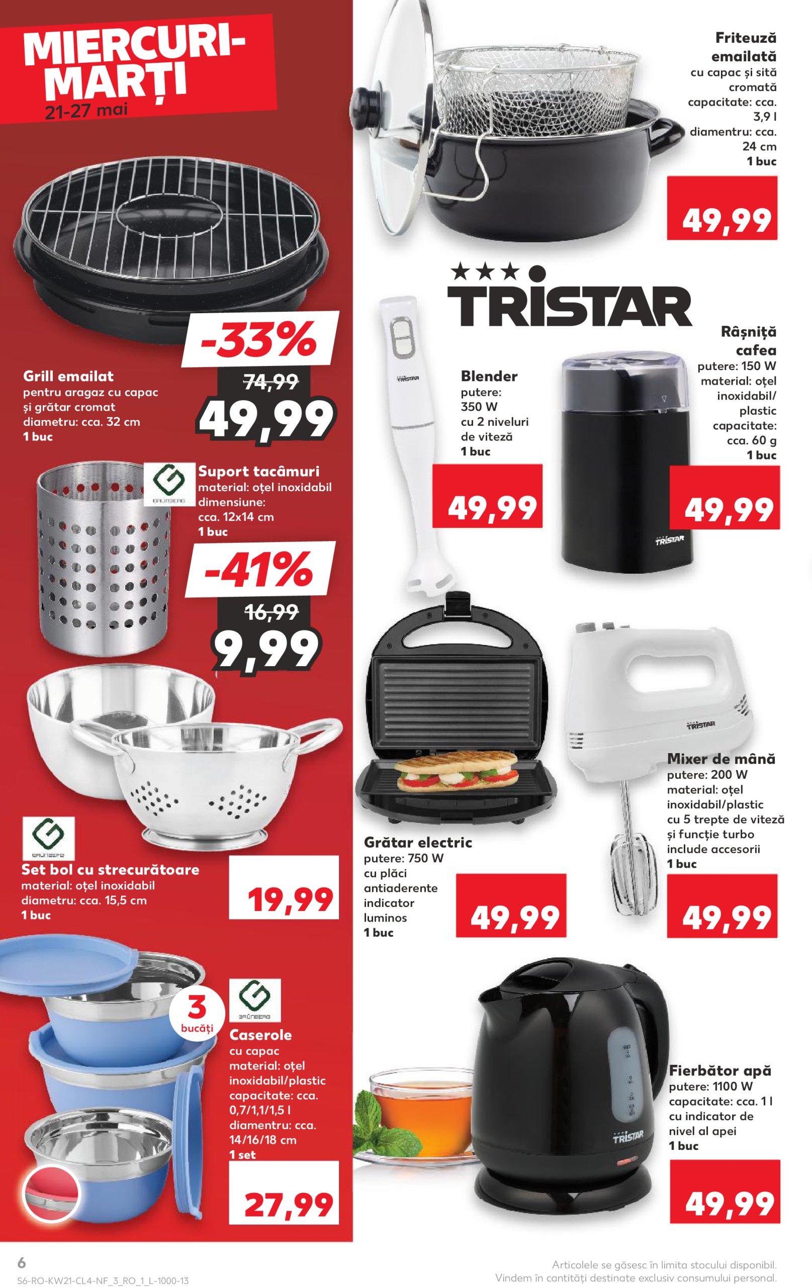 kaufland - Catalog Kaufland - Miercuri - Marți valabil din 21.05. - 27.05. - page: 6