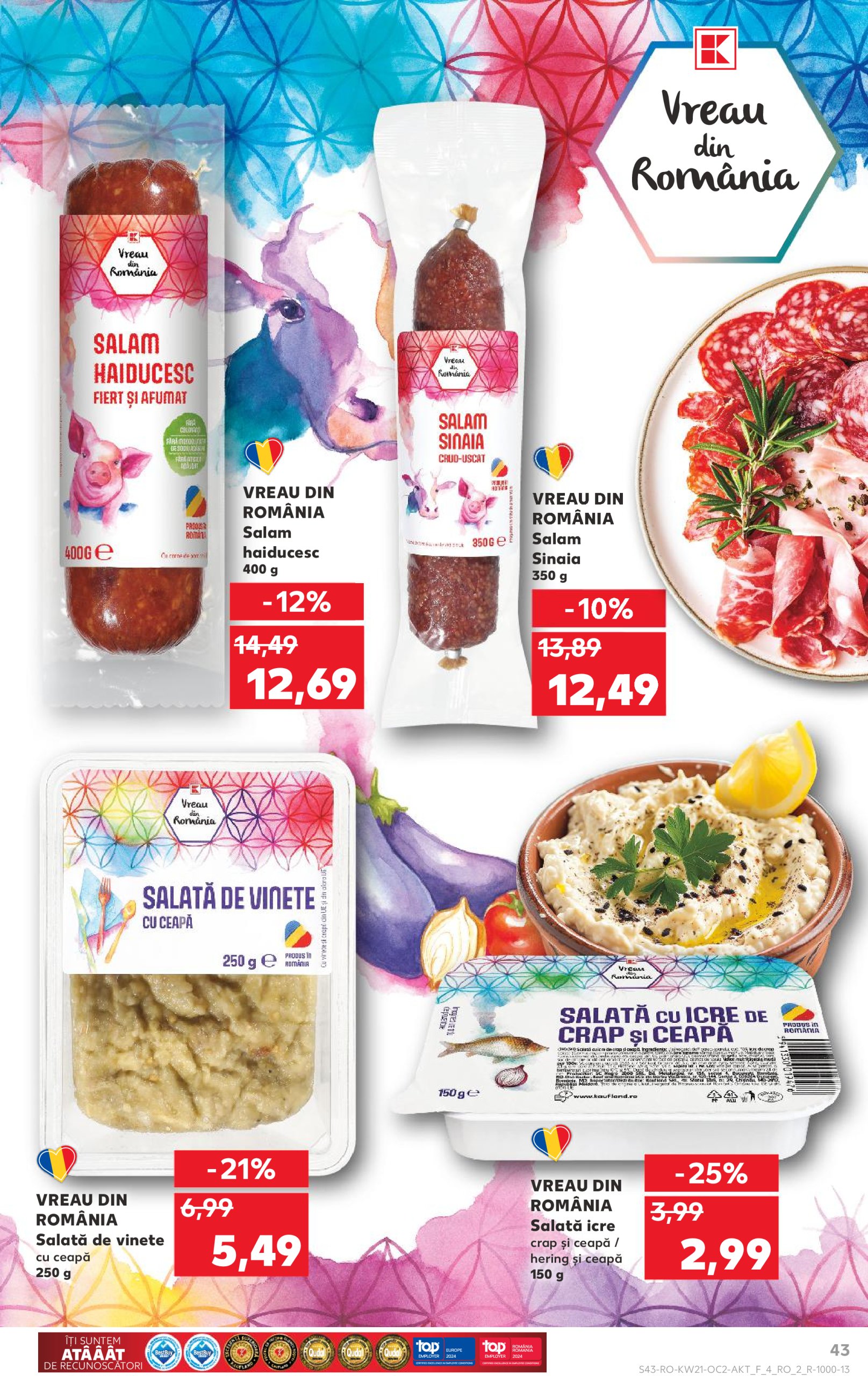 kaufland - Catalog Kaufland valabil din 21.05. - 27.05. - page: 43 kaufland - Catalog Kaufland valabil din 21.05. - 27.05. - page: 43