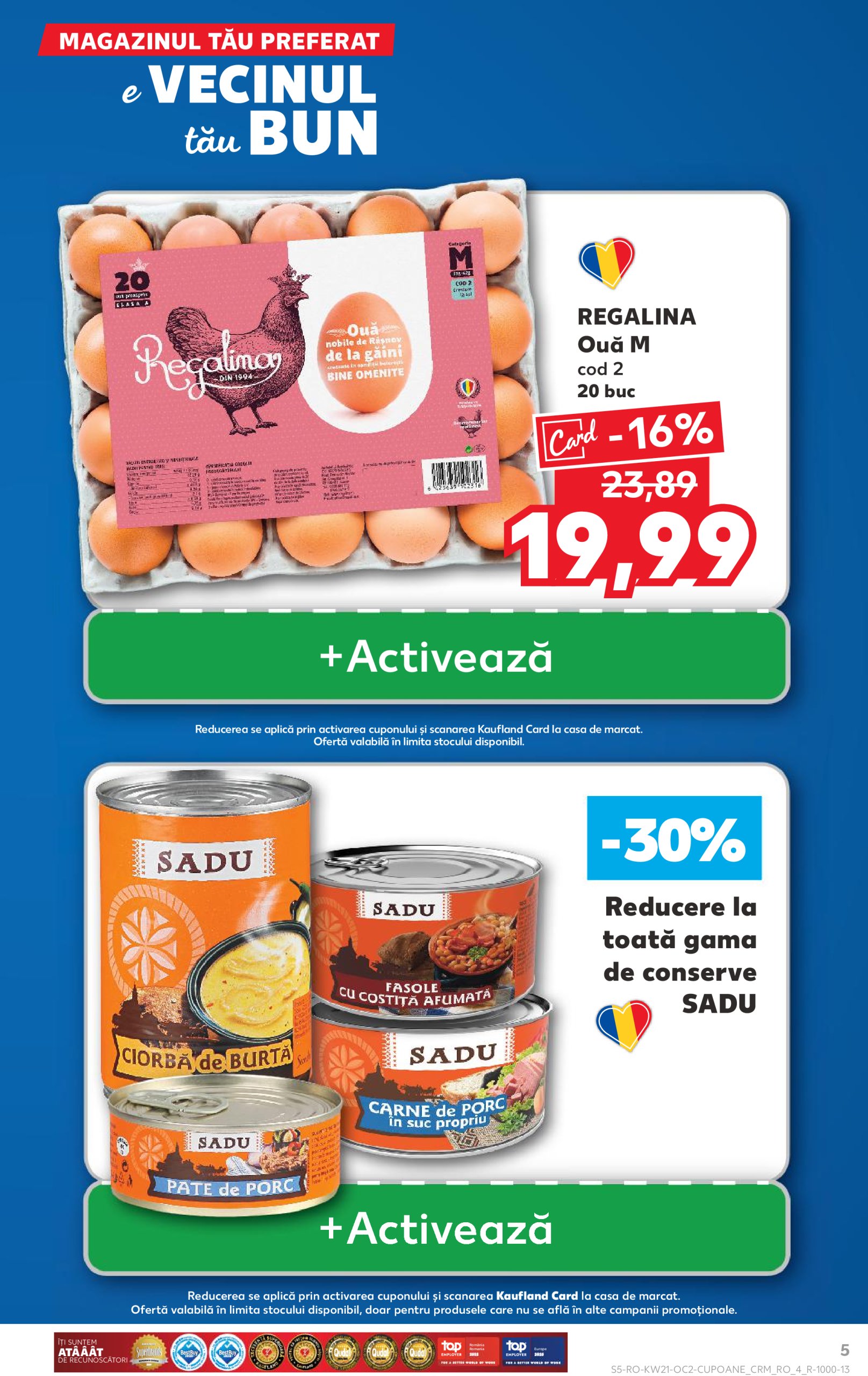 kaufland - Catalog Kaufland valabil din 21.05. - 27.05. - page: 5 kaufland - Catalog Kaufland valabil din 21.05. - 27.05. - page: 5