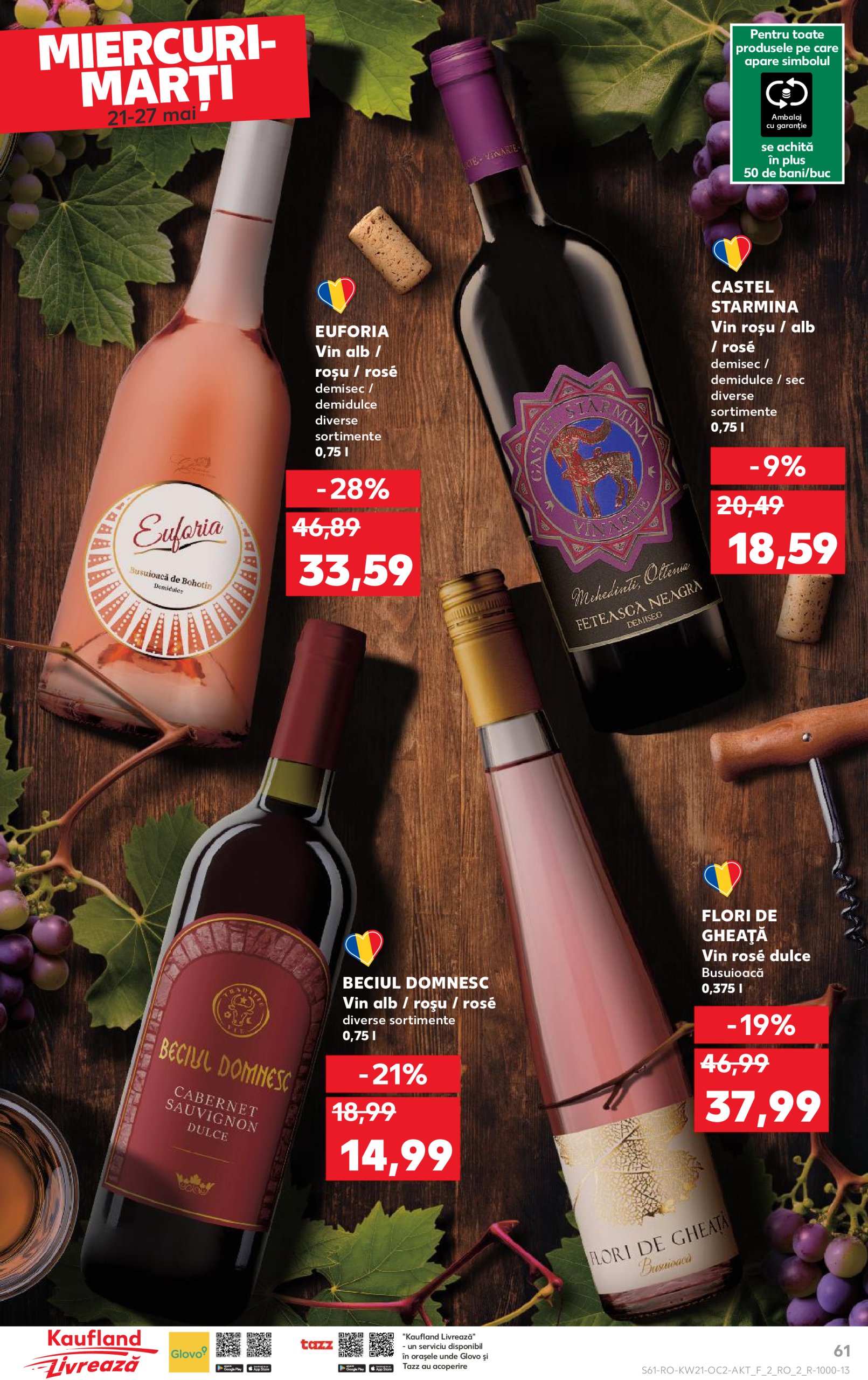 kaufland - Catalog Kaufland valabil din 21.05. - 27.05. - page: 61 kaufland - Catalog Kaufland valabil din 21.05. - 27.05. - page: 61