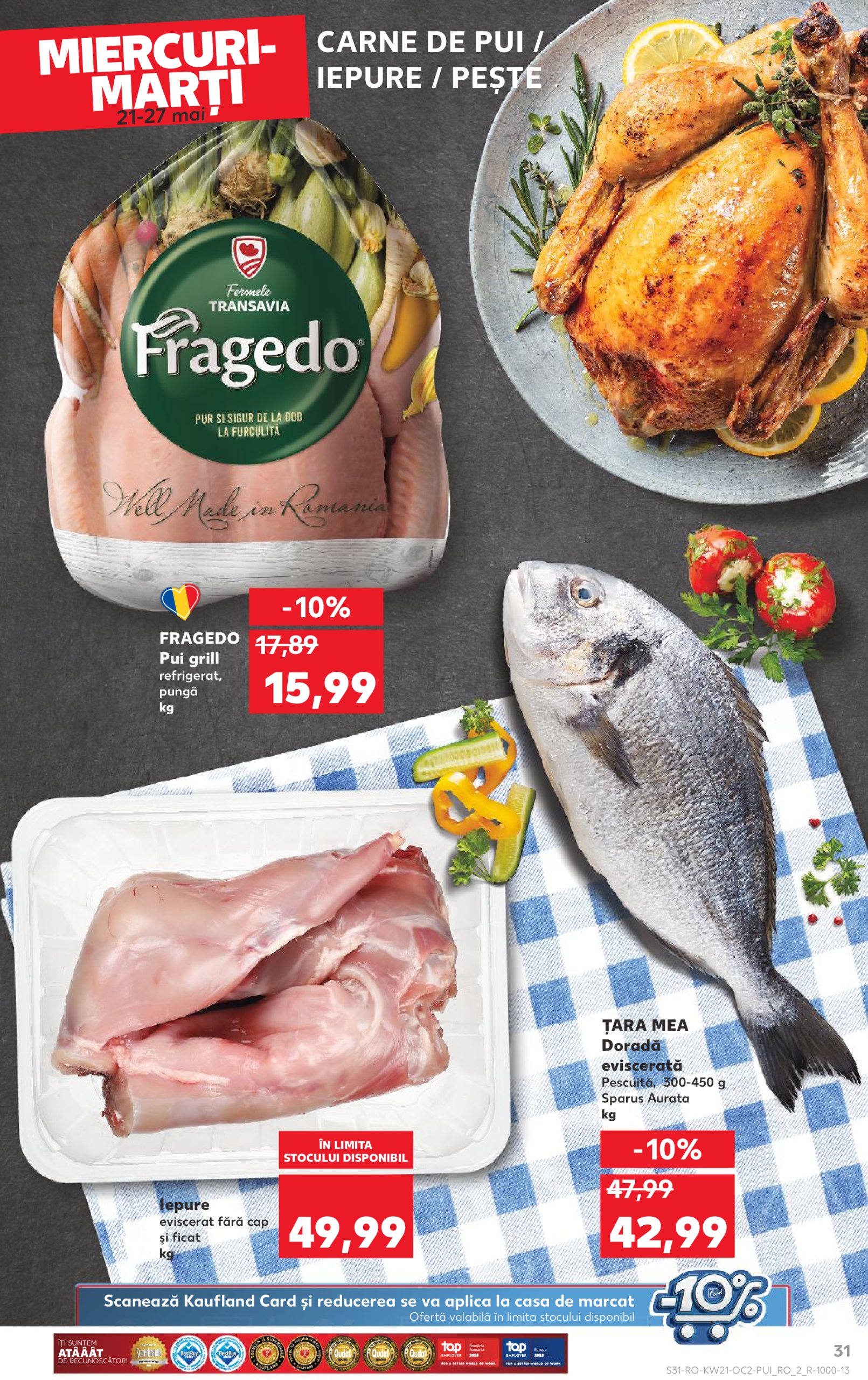 kaufland - Catalog Kaufland valabil din 21.05. - 27.05. - page: 31 kaufland - Catalog Kaufland valabil din 21.05. - 27.05. - page: 31