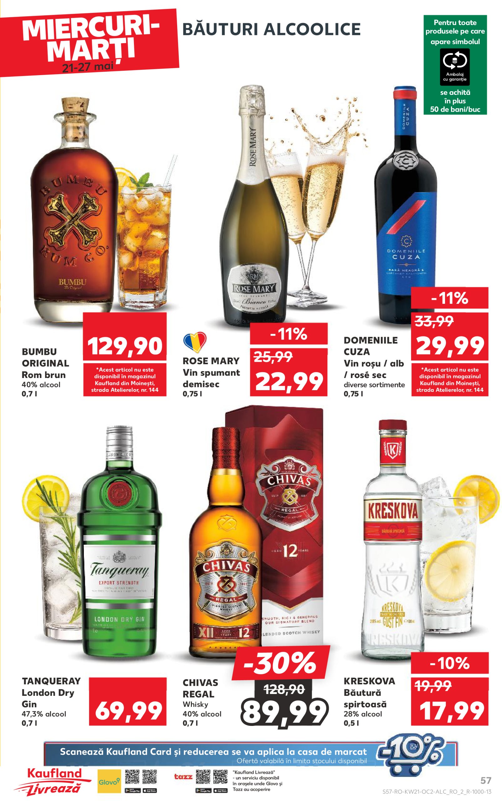 kaufland - Catalog Kaufland valabil din 21.05. - 27.05. - page: 57 kaufland - Catalog Kaufland valabil din 21.05. - 27.05. - page: 57