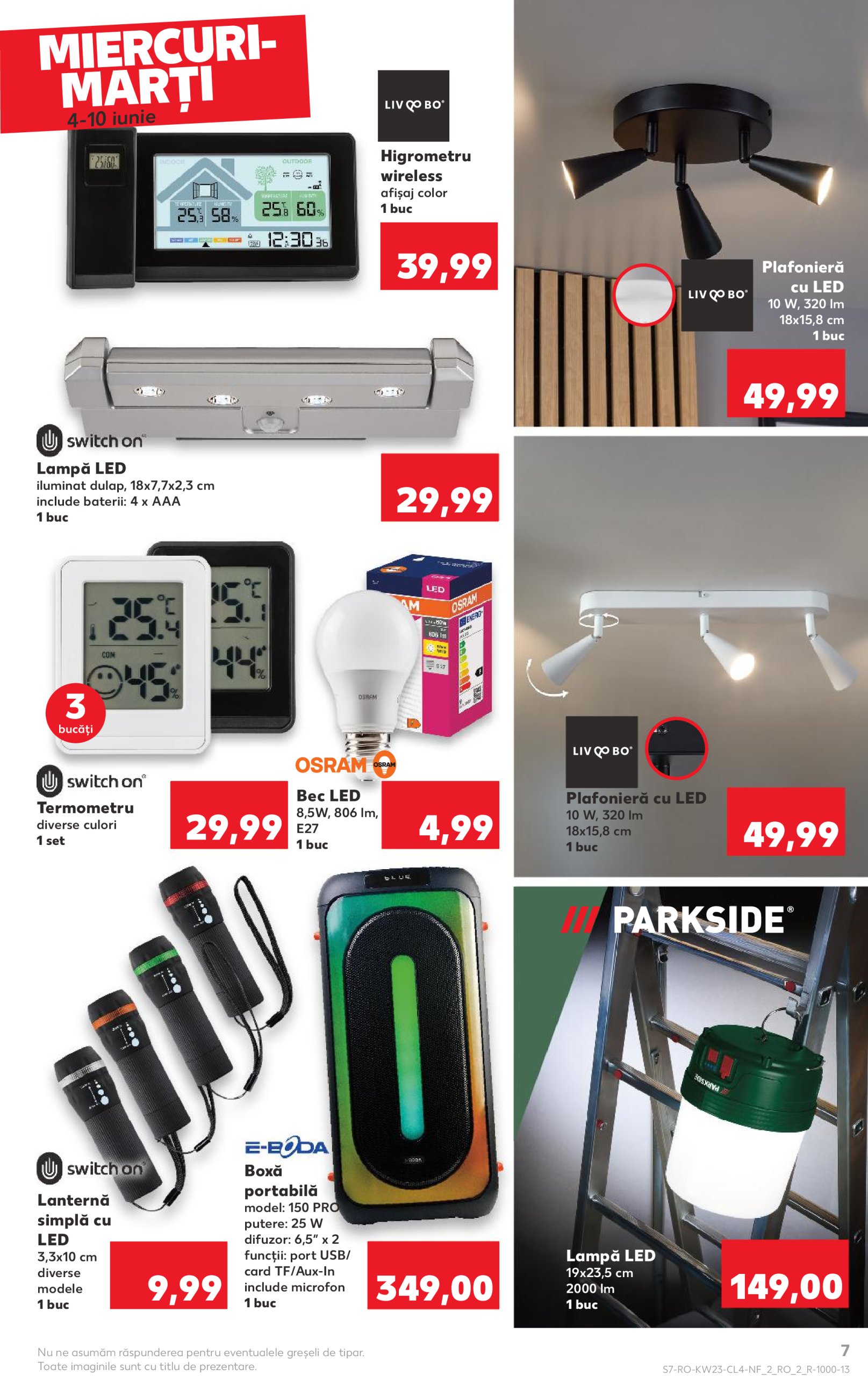 kaufland - Catalog Kaufland - Miercuri - Marți valabil din 04.06. - 10.06. - page: 7