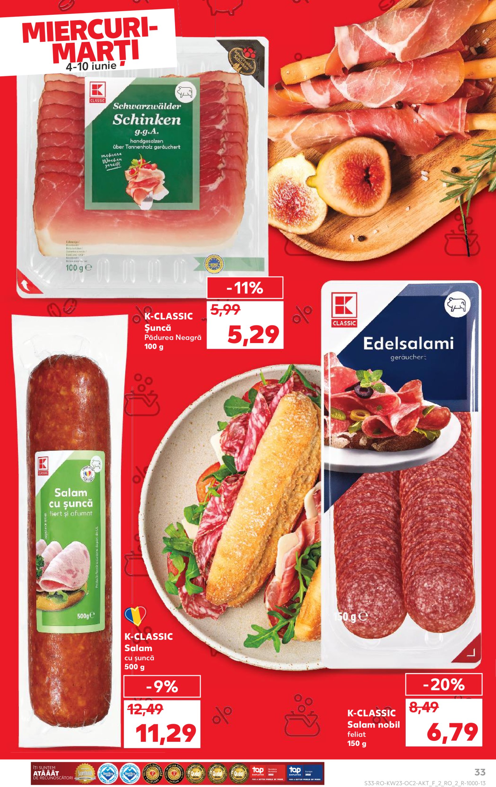 kaufland - Catalog Kaufland valabil din 04.06. - 10.06. - page: 33 kaufland - Catalog Kaufland valabil din 04.06. - 10.06. - page: 33