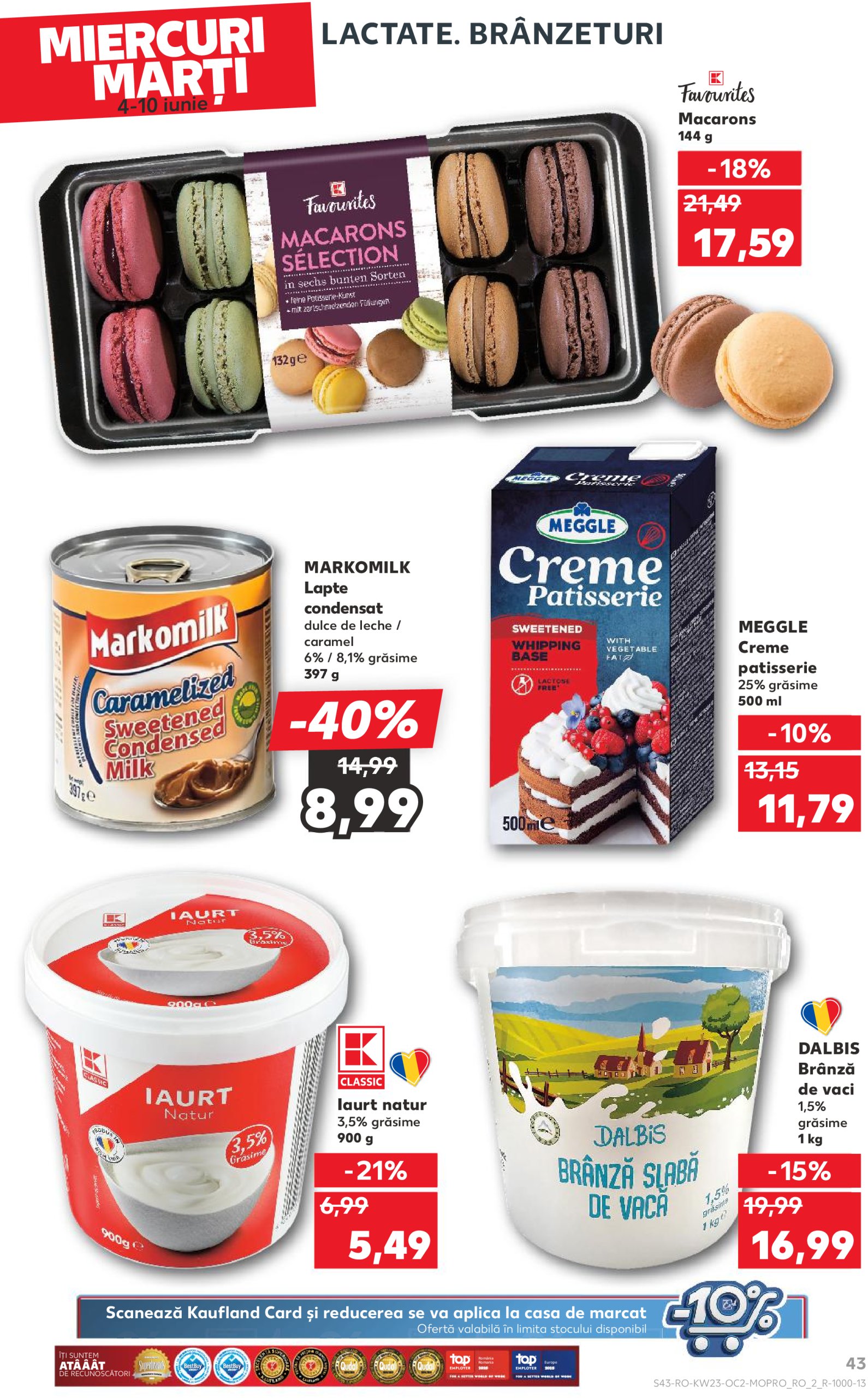 kaufland - Catalog Kaufland valabil din 04.06. - 10.06. - page: 43 kaufland - Catalog Kaufland valabil din 04.06. - 10.06. - page: 43