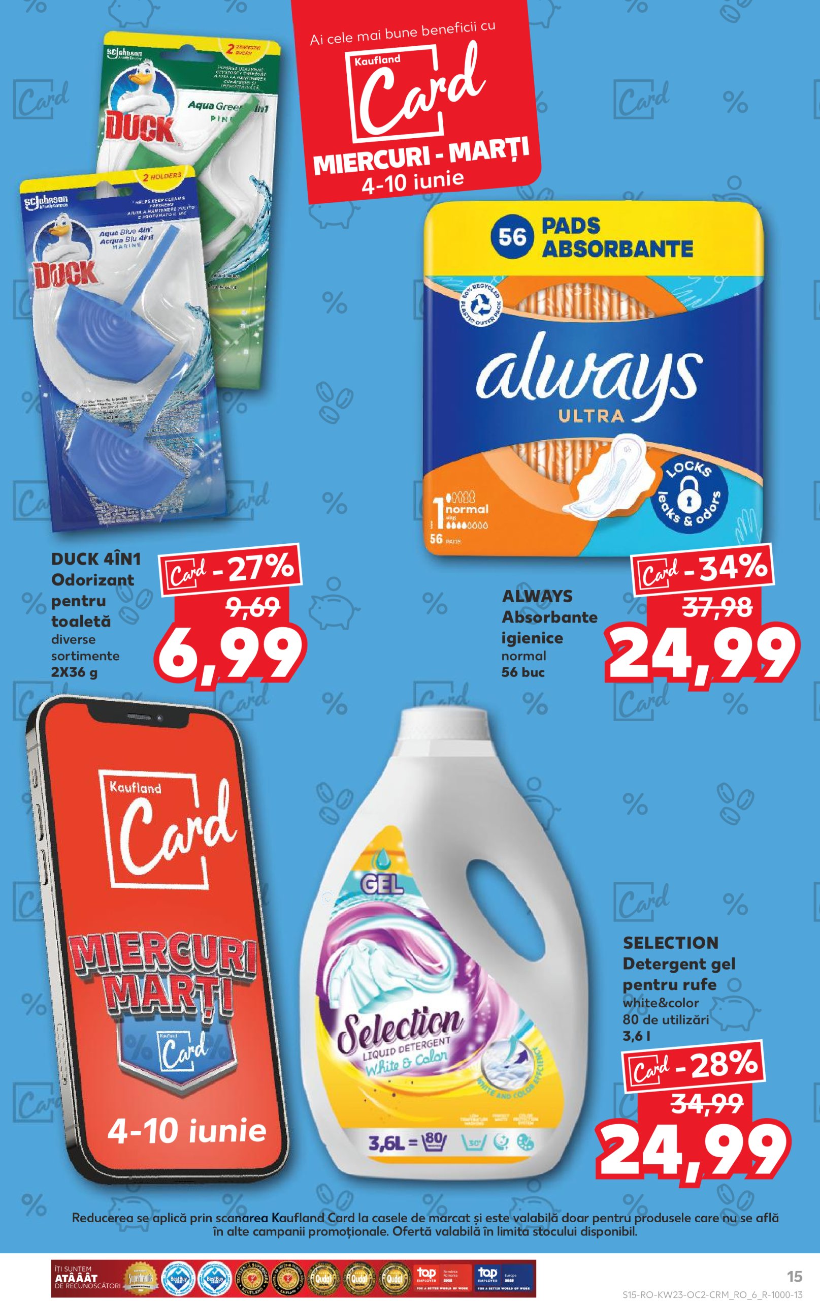 kaufland - Catalog Kaufland valabil din 04.06. - 10.06. - page: 15 kaufland - Catalog Kaufland valabil din 04.06. - 10.06. - page: 15
