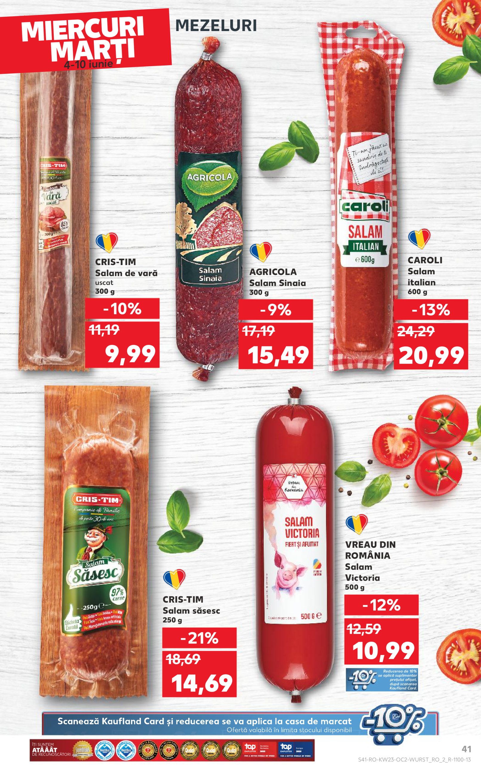kaufland - Catalog Kaufland valabil din 04.06. - 10.06. - page: 41 kaufland - Catalog Kaufland valabil din 04.06. - 10.06. - page: 41