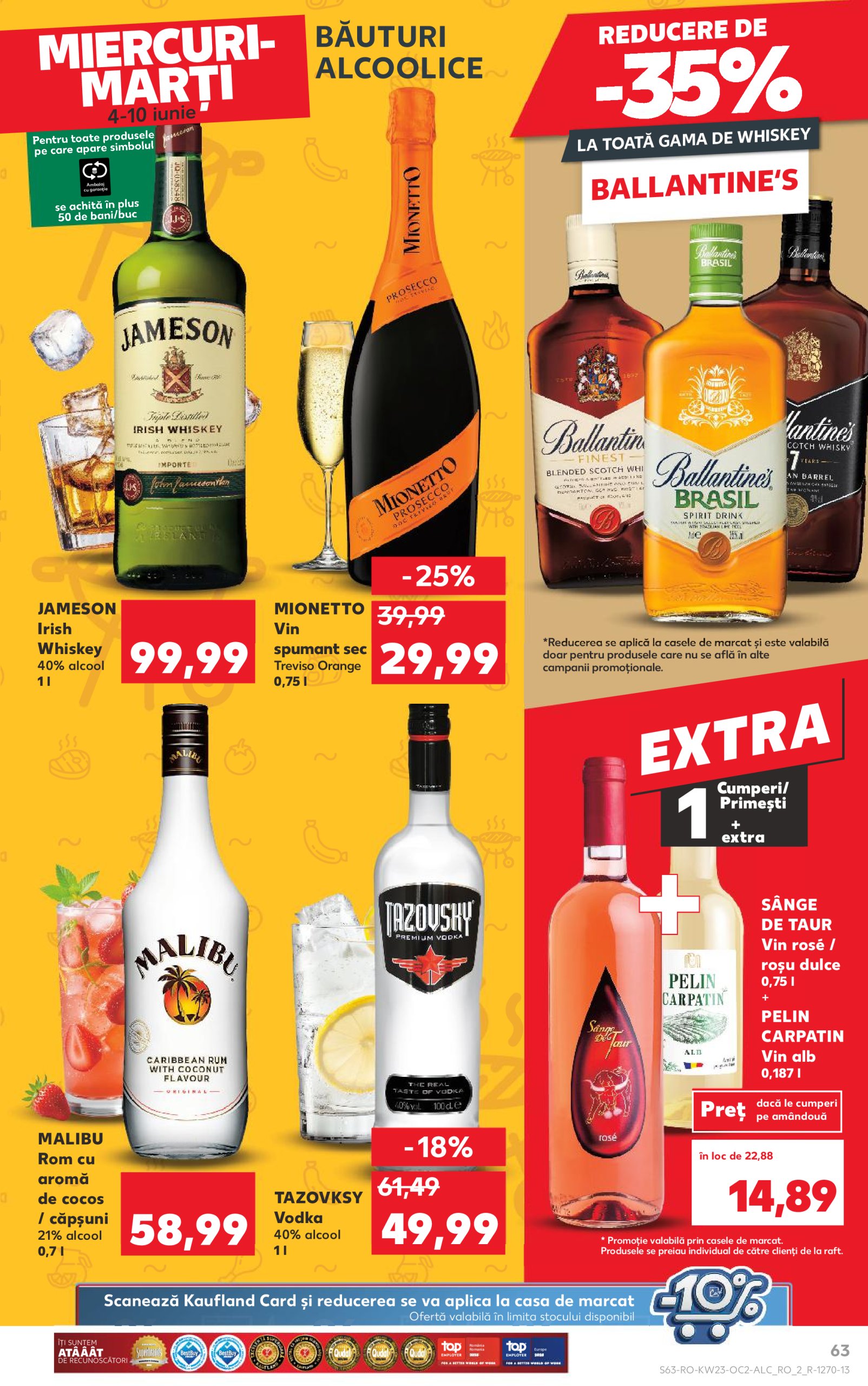kaufland - Catalog Kaufland valabil din 04.06. - 10.06. - page: 63 kaufland - Catalog Kaufland valabil din 04.06. - 10.06. - page: 63