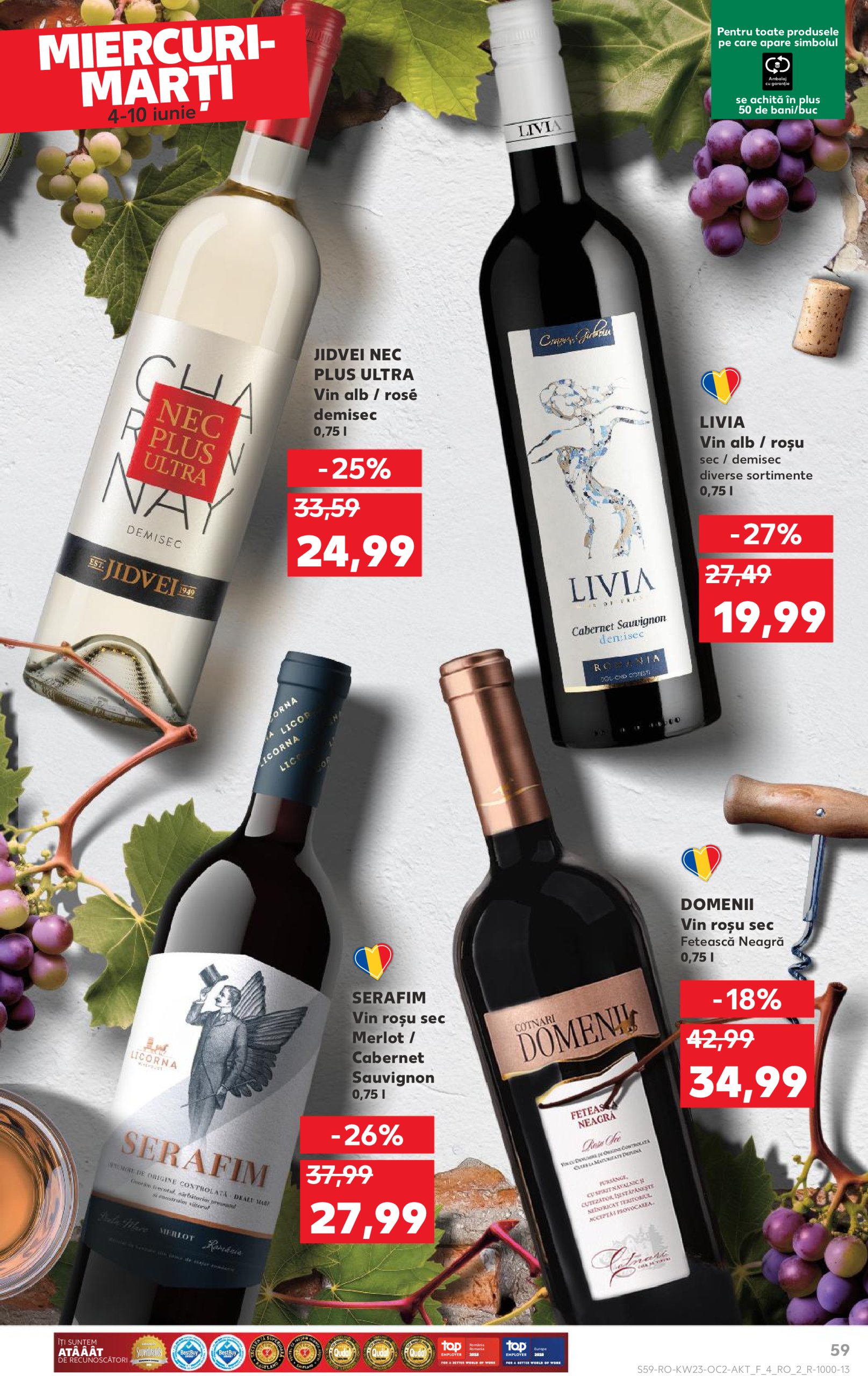 kaufland - Catalog Kaufland valabil din 04.06. - 10.06. - page: 59 kaufland - Catalog Kaufland valabil din 04.06. - 10.06. - page: 59