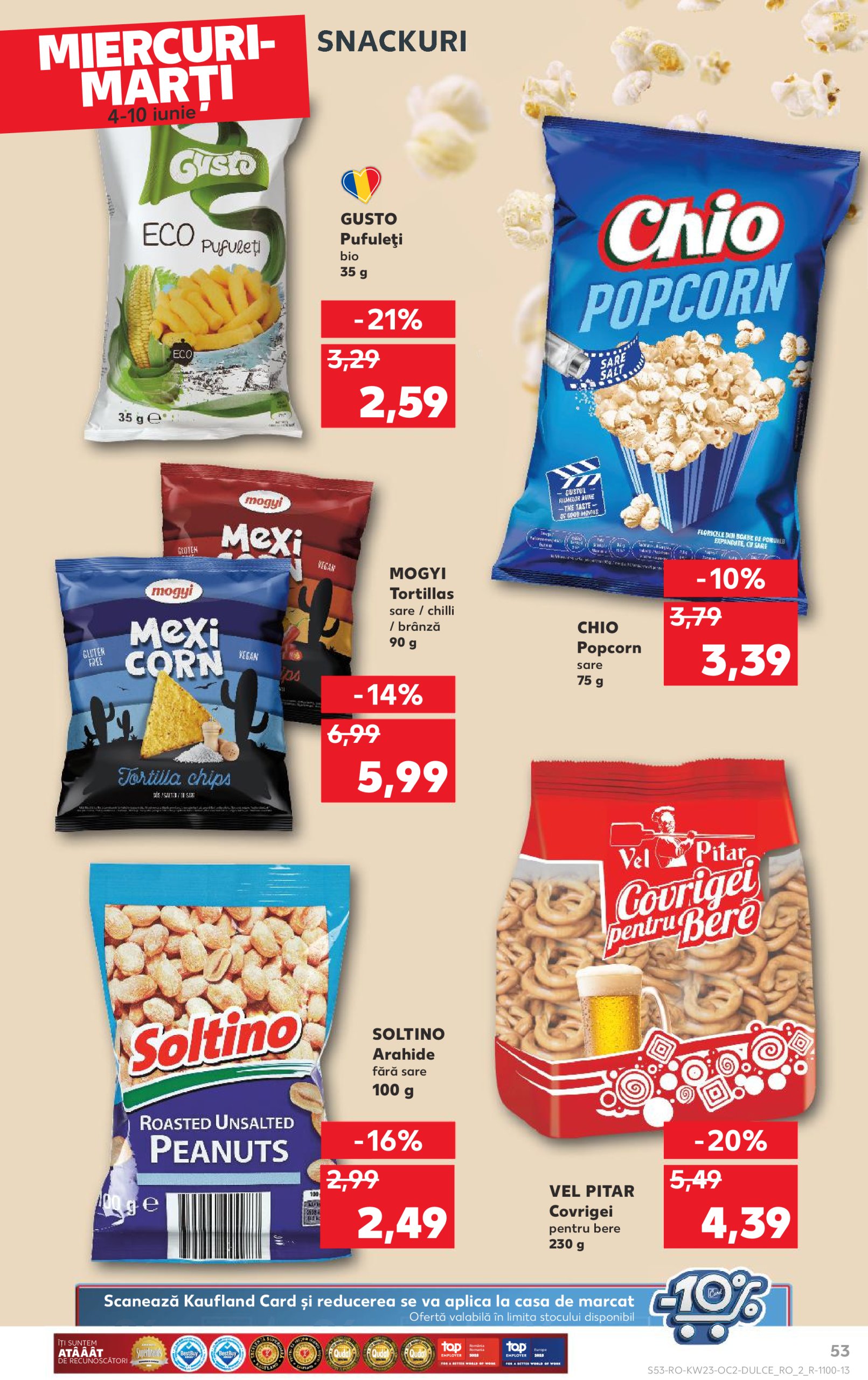 kaufland - Catalog Kaufland valabil din 04.06. - 10.06. - page: 53 kaufland - Catalog Kaufland valabil din 04.06. - 10.06. - page: 53
