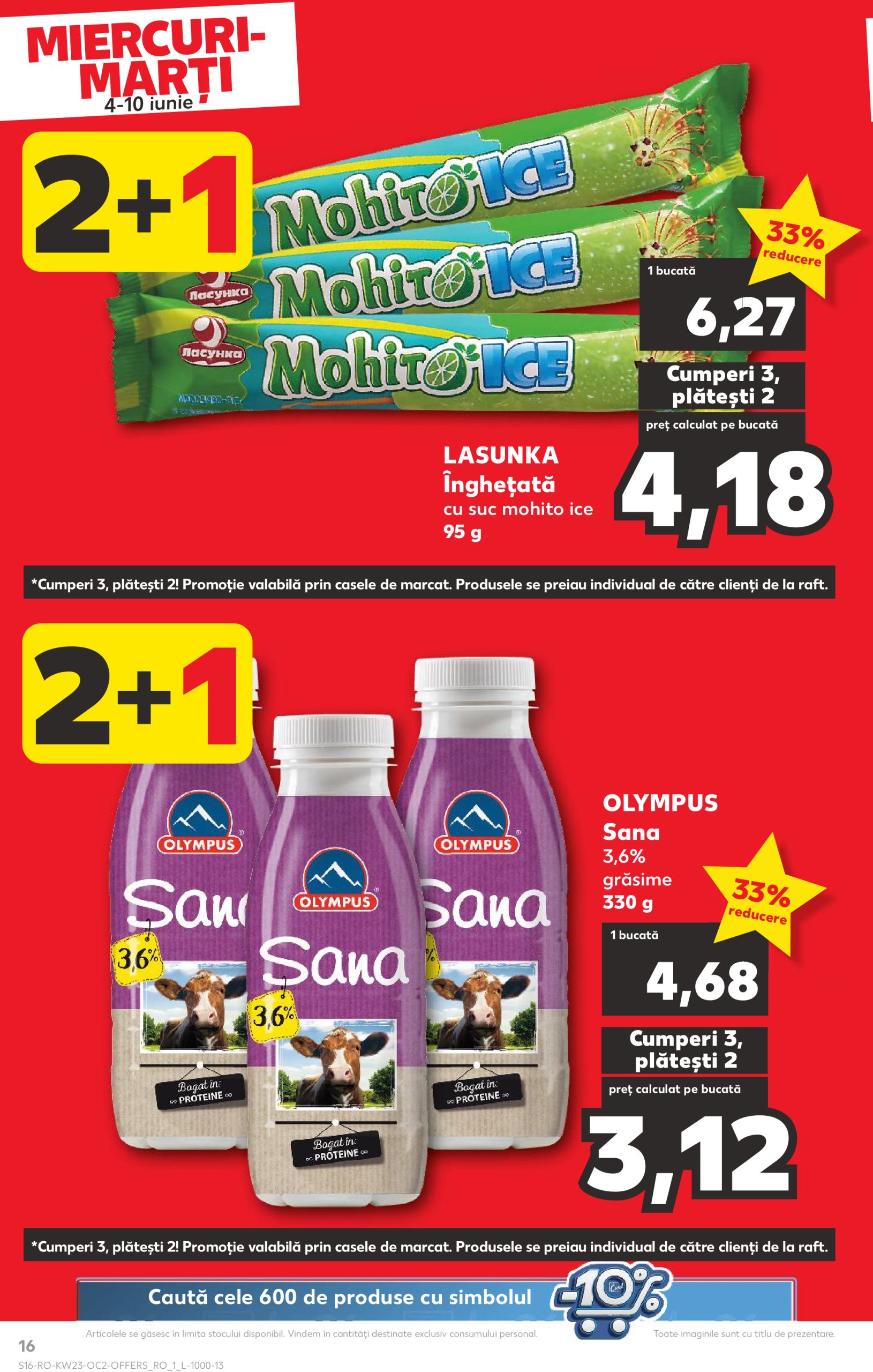 kaufland - Catalog Kaufland valabil din 04.06. - 10.06. - page: 16 kaufland - Catalog Kaufland valabil din 04.06. - 10.06. - page: 16