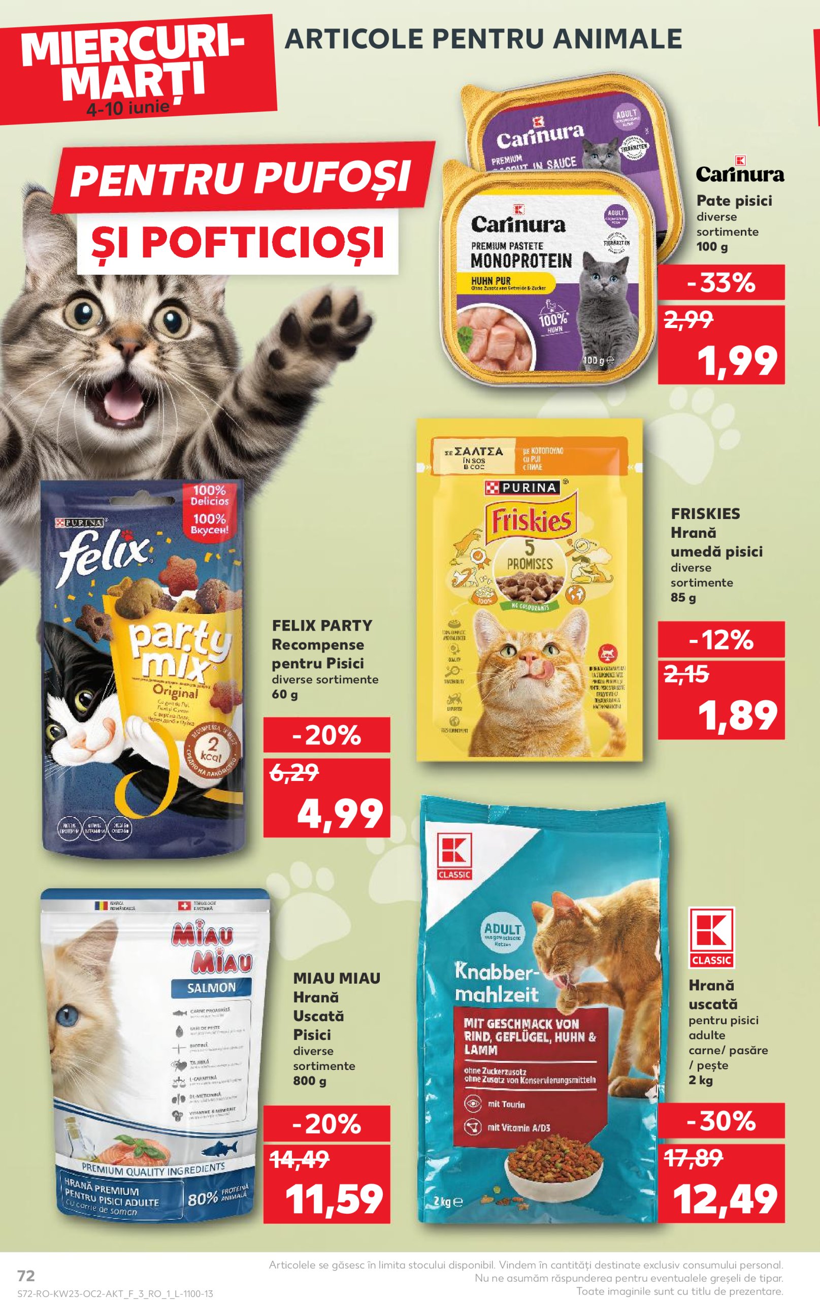 kaufland - Catalog Kaufland valabil din 04.06. - 10.06. - page: 72 kaufland - Catalog Kaufland valabil din 04.06. - 10.06. - page: 72