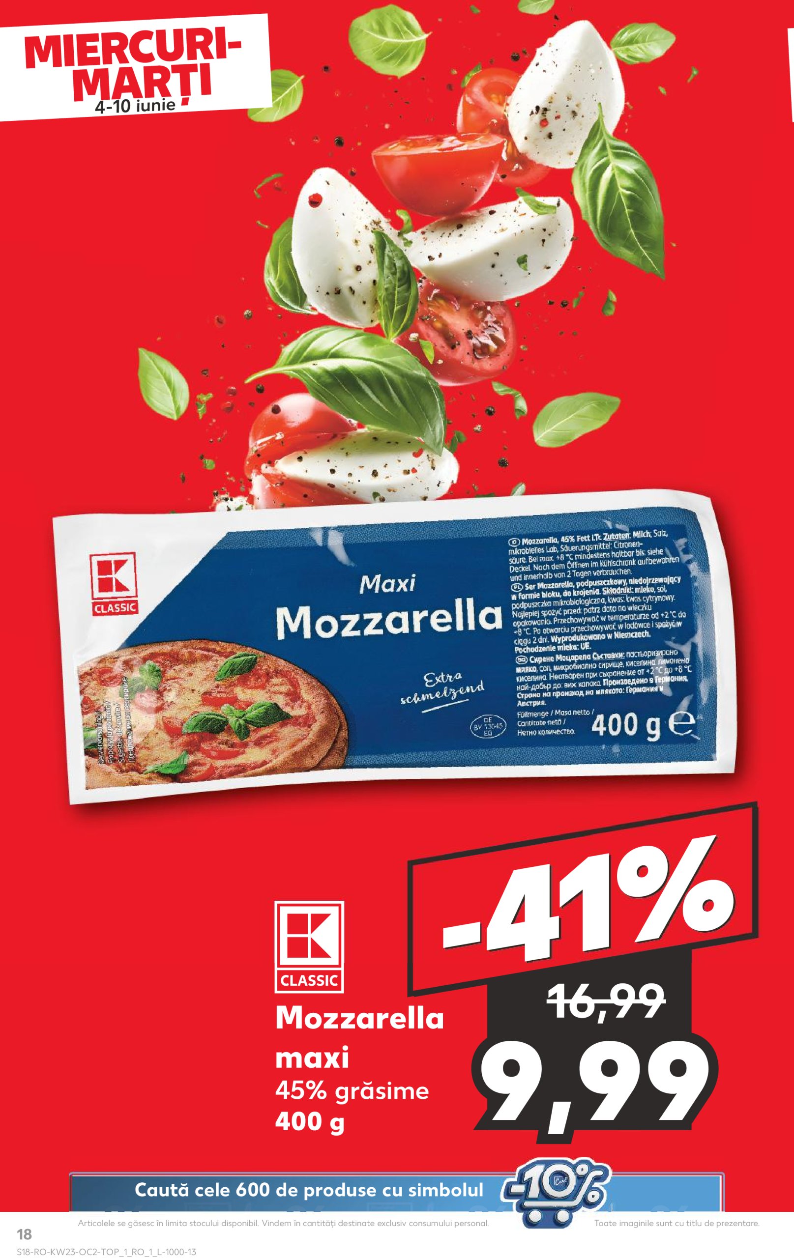 kaufland - Catalog Kaufland valabil din 04.06. - 10.06. - page: 18 kaufland - Catalog Kaufland valabil din 04.06. - 10.06. - page: 18