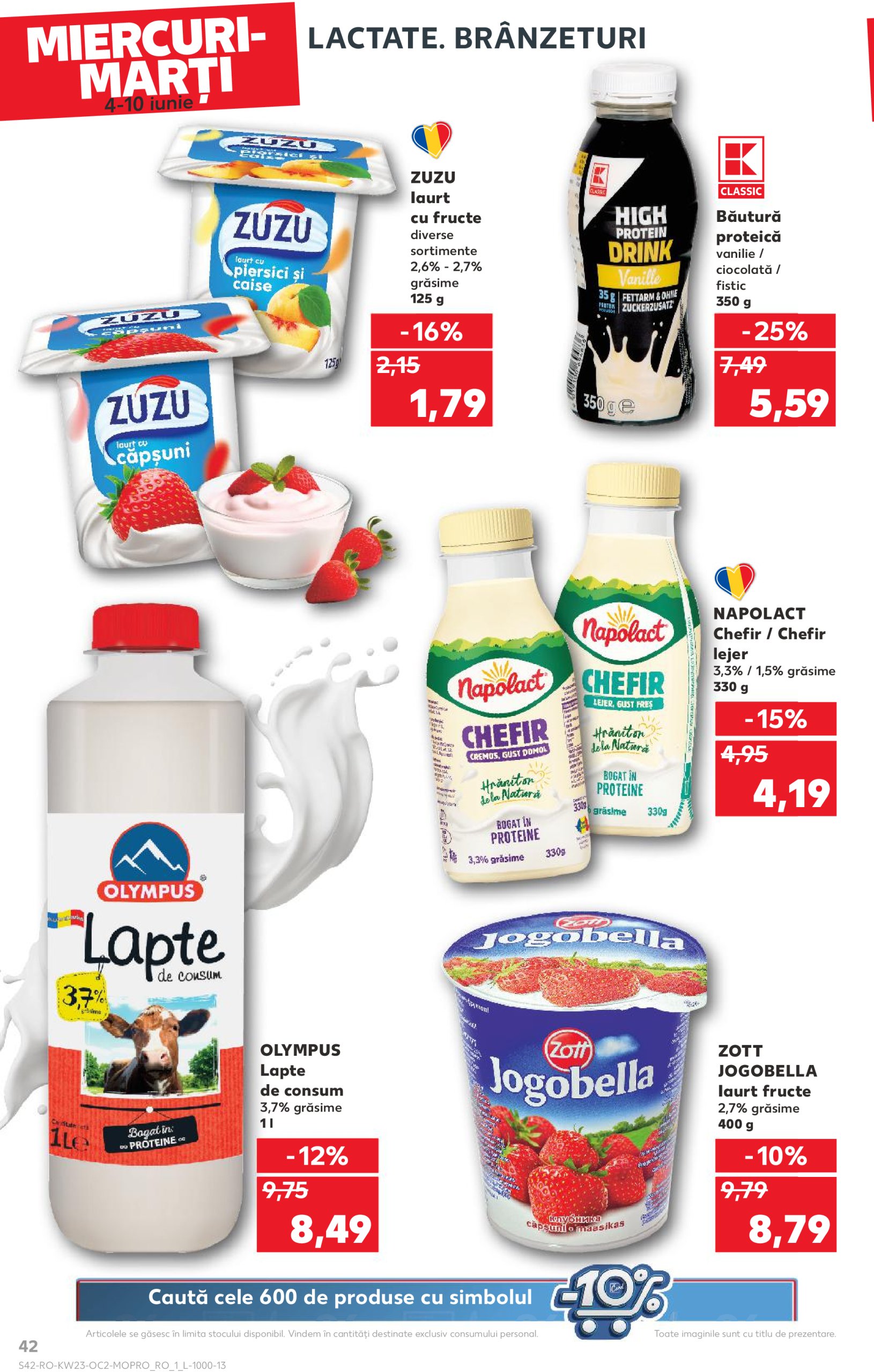 kaufland - Catalog Kaufland valabil din 04.06. - 10.06. - page: 42 kaufland - Catalog Kaufland valabil din 04.06. - 10.06. - page: 42