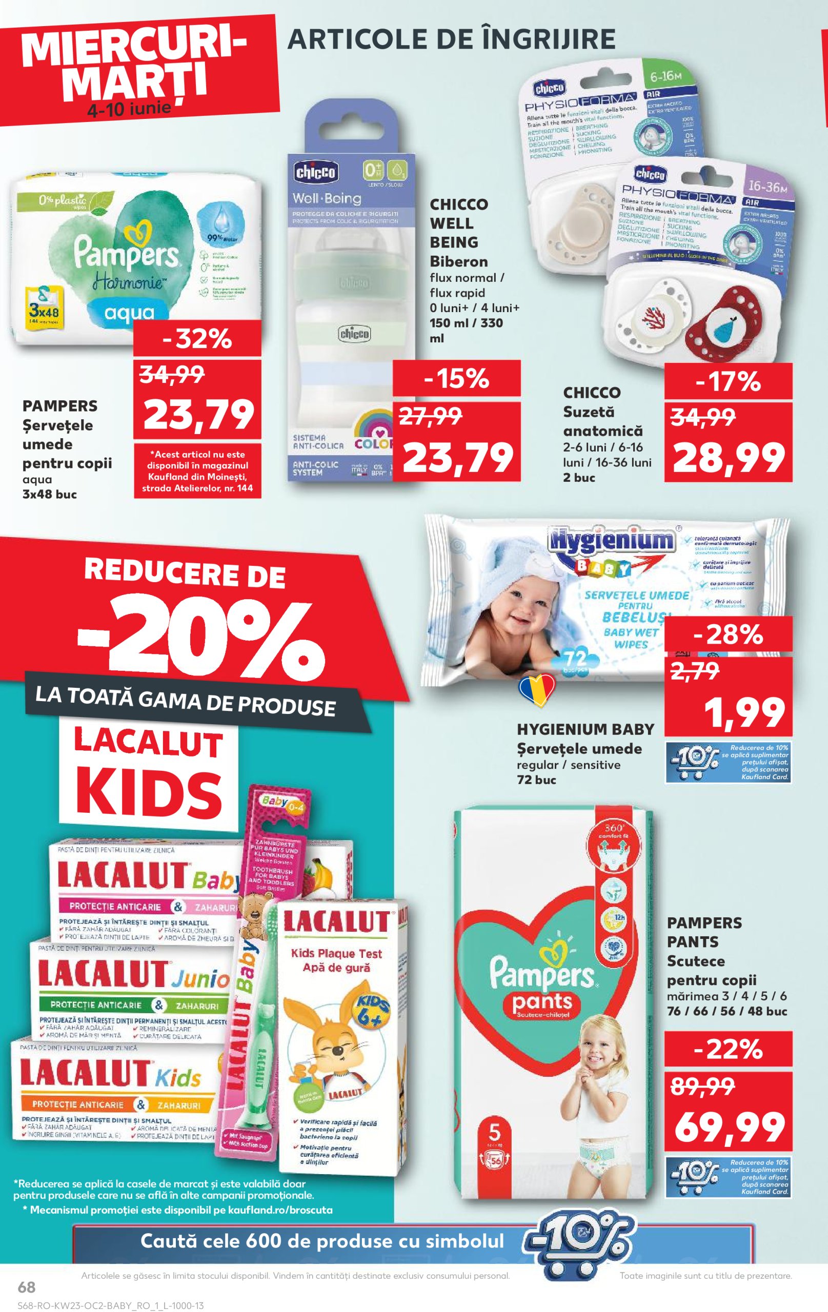 kaufland - Catalog Kaufland valabil din 04.06. - 10.06. - page: 68 kaufland - Catalog Kaufland valabil din 04.06. - 10.06. - page: 68
