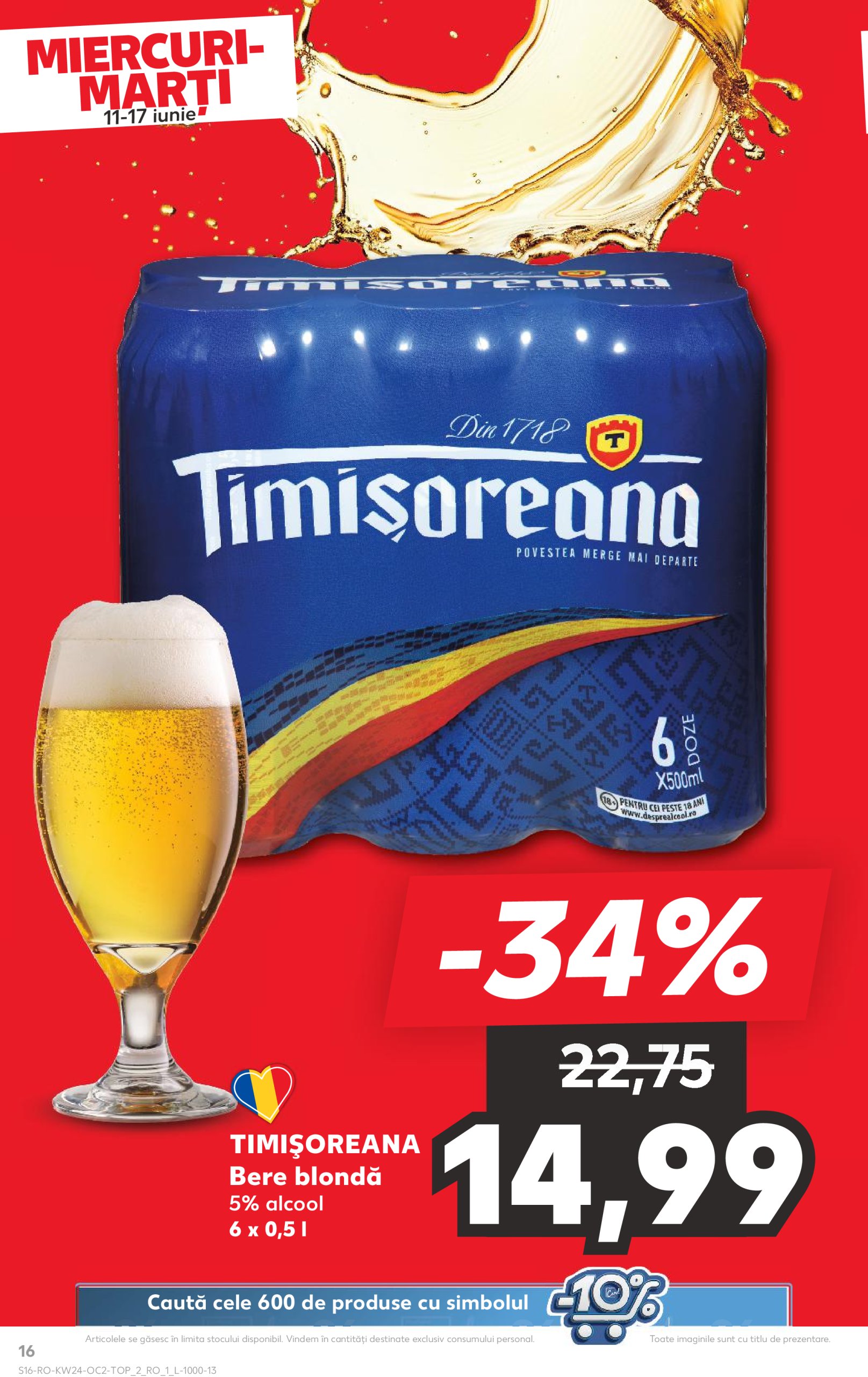 kaufland - Catalog Kaufland valabil din 11.06. până pe 17.06. - page: 16 kaufland - Catalog Kaufland valabil din 11.06. până pe 17.06. - page: 16