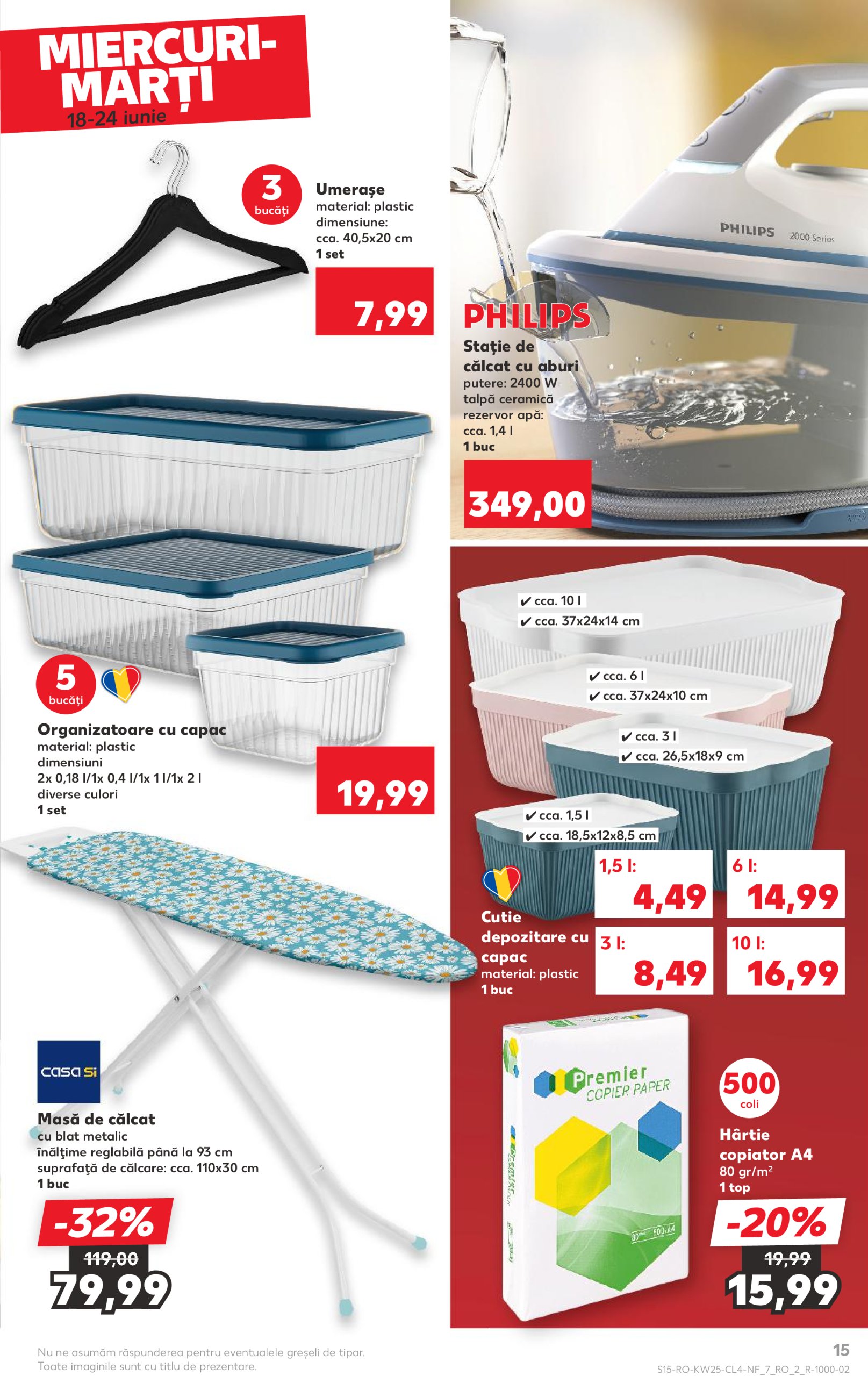 kaufland - Catalog Kaufland - Non food valabil din 18.06. până pe 24.06. - page: 15