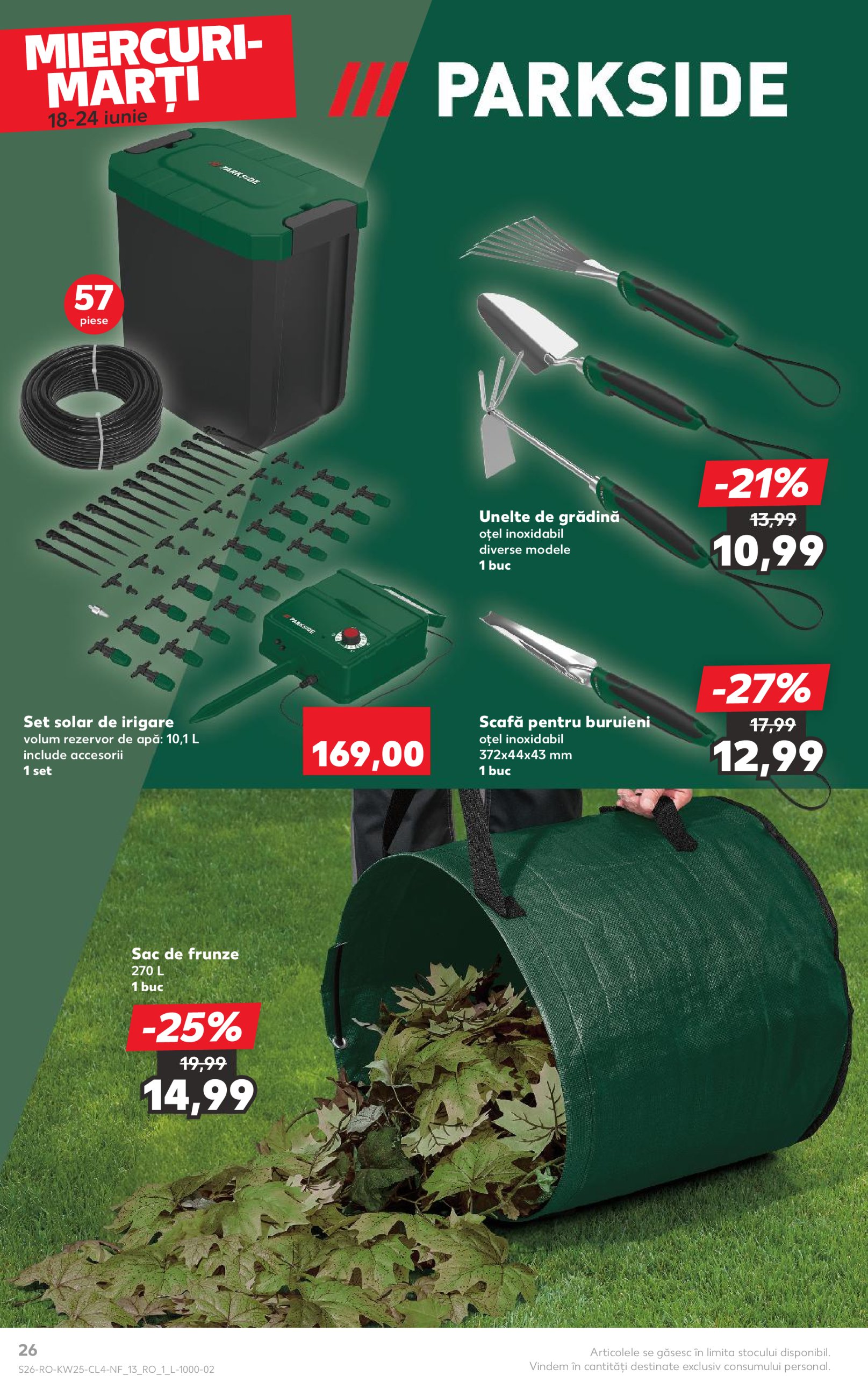 kaufland - Catalog Kaufland - Non food valabil din 18.06. până pe 24.06. - page: 26