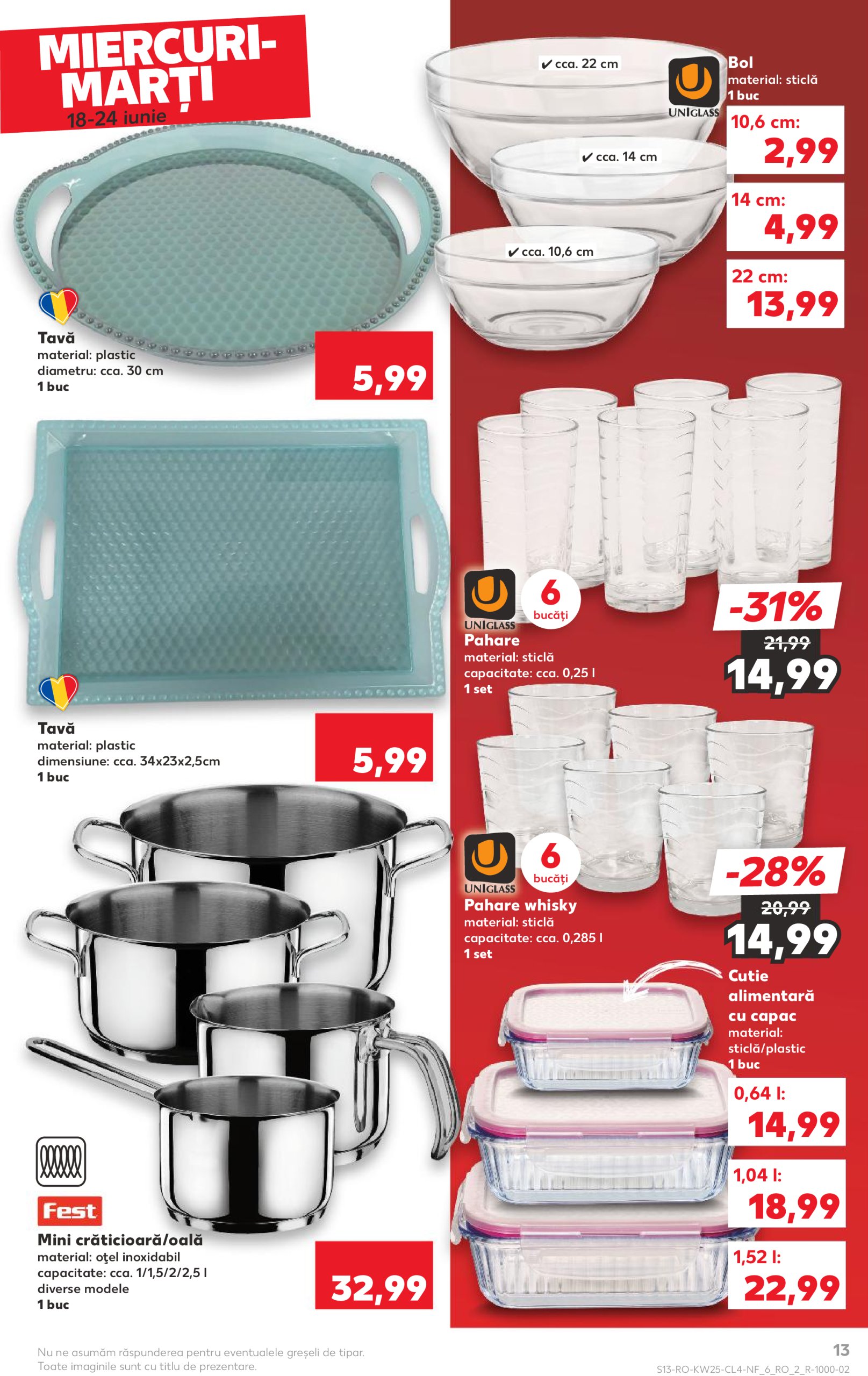 kaufland - Catalog Kaufland - Non food valabil din 18.06. până pe 24.06. - page: 13