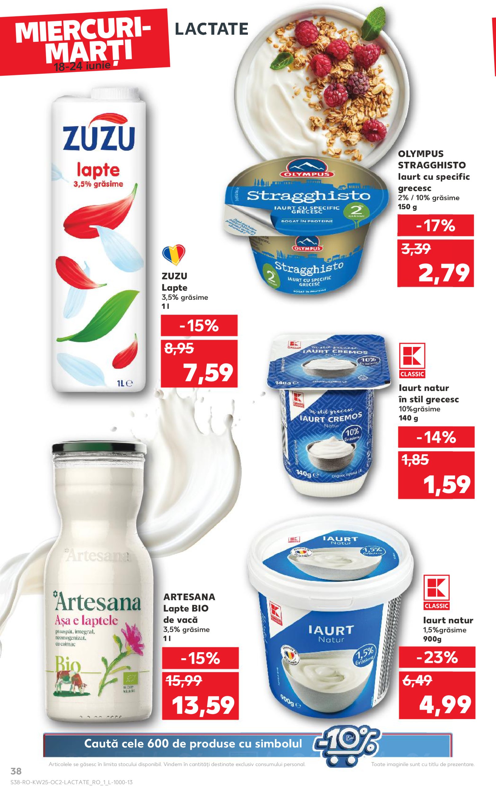 kaufland - Catalog Kaufland valabil din 18.06. până pe 24.06. - page: 38 kaufland - Catalog Kaufland valabil din 18.06. până pe 24.06. - page: 38
