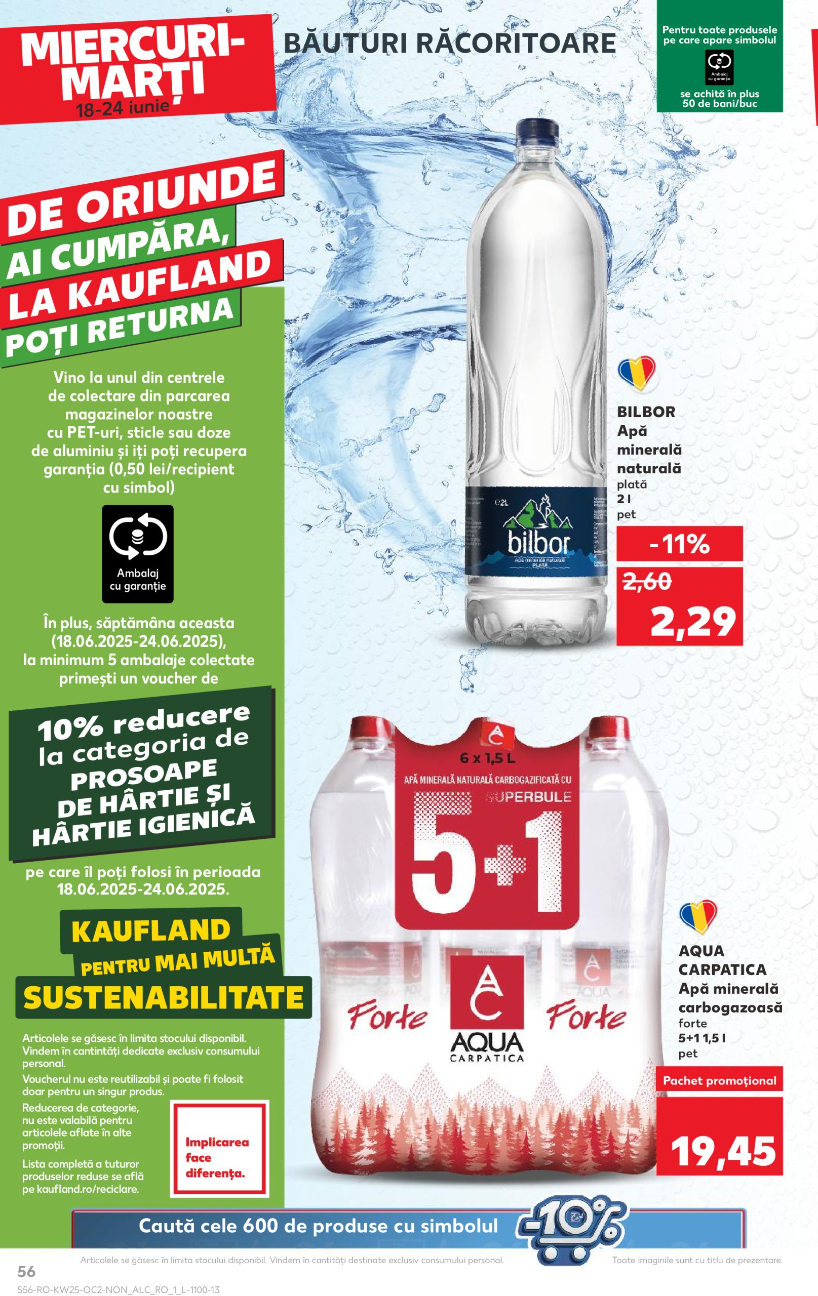 kaufland - Catalog Kaufland valabil din 18.06. până pe 24.06. - page: 56 kaufland - Catalog Kaufland valabil din 18.06. până pe 24.06. - page: 56