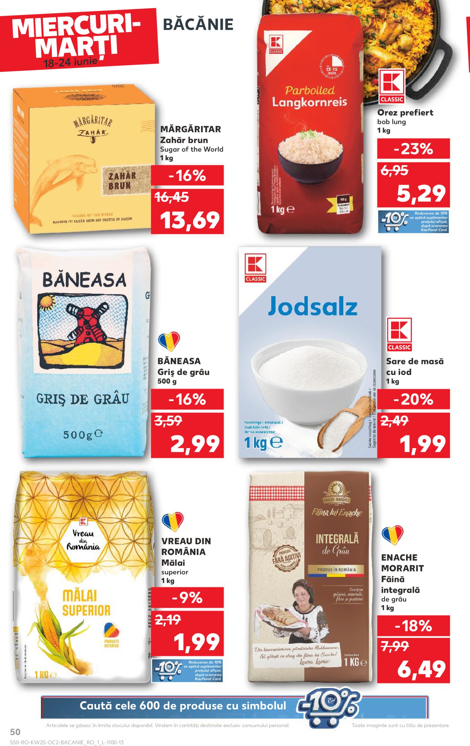 kaufland - Catalog Kaufland valabil din 18.06. până pe 24.06. - page: 50 kaufland - Catalog Kaufland valabil din 18.06. până pe 24.06. - page: 50