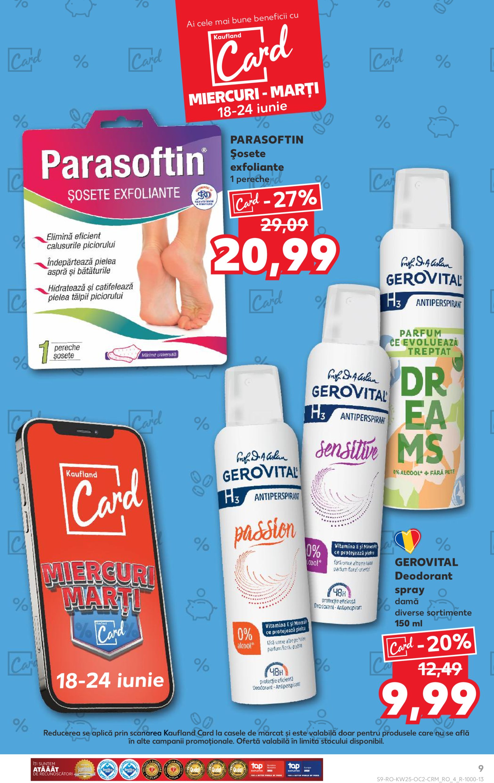 kaufland - Catalog Kaufland valabil din 18.06. până pe 24.06. - page: 9 kaufland - Catalog Kaufland valabil din 18.06. până pe 24.06. - page: 9