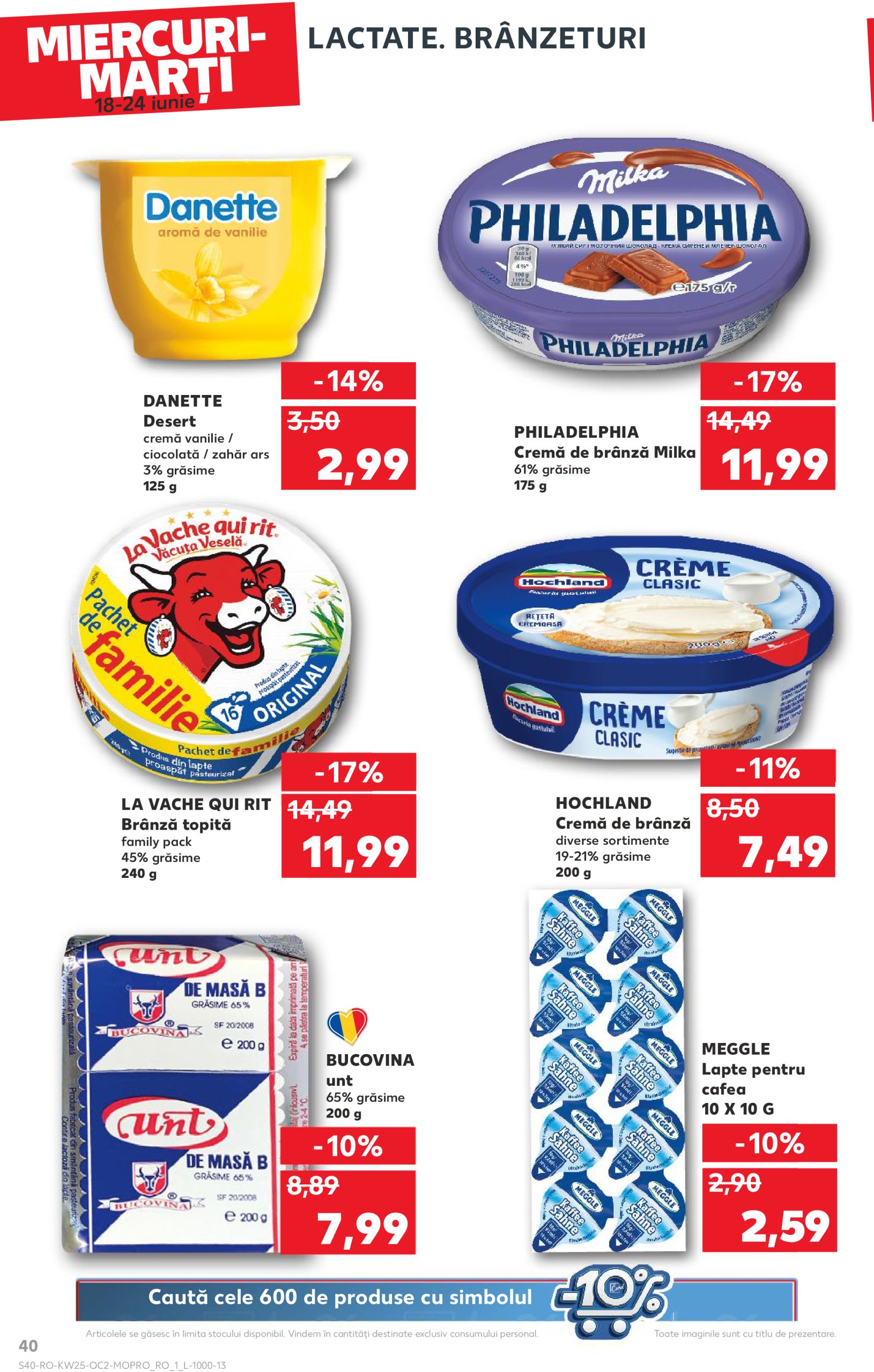 kaufland - Catalog Kaufland valabil din 18.06. până pe 24.06. - page: 40 kaufland - Catalog Kaufland valabil din 18.06. până pe 24.06. - page: 40