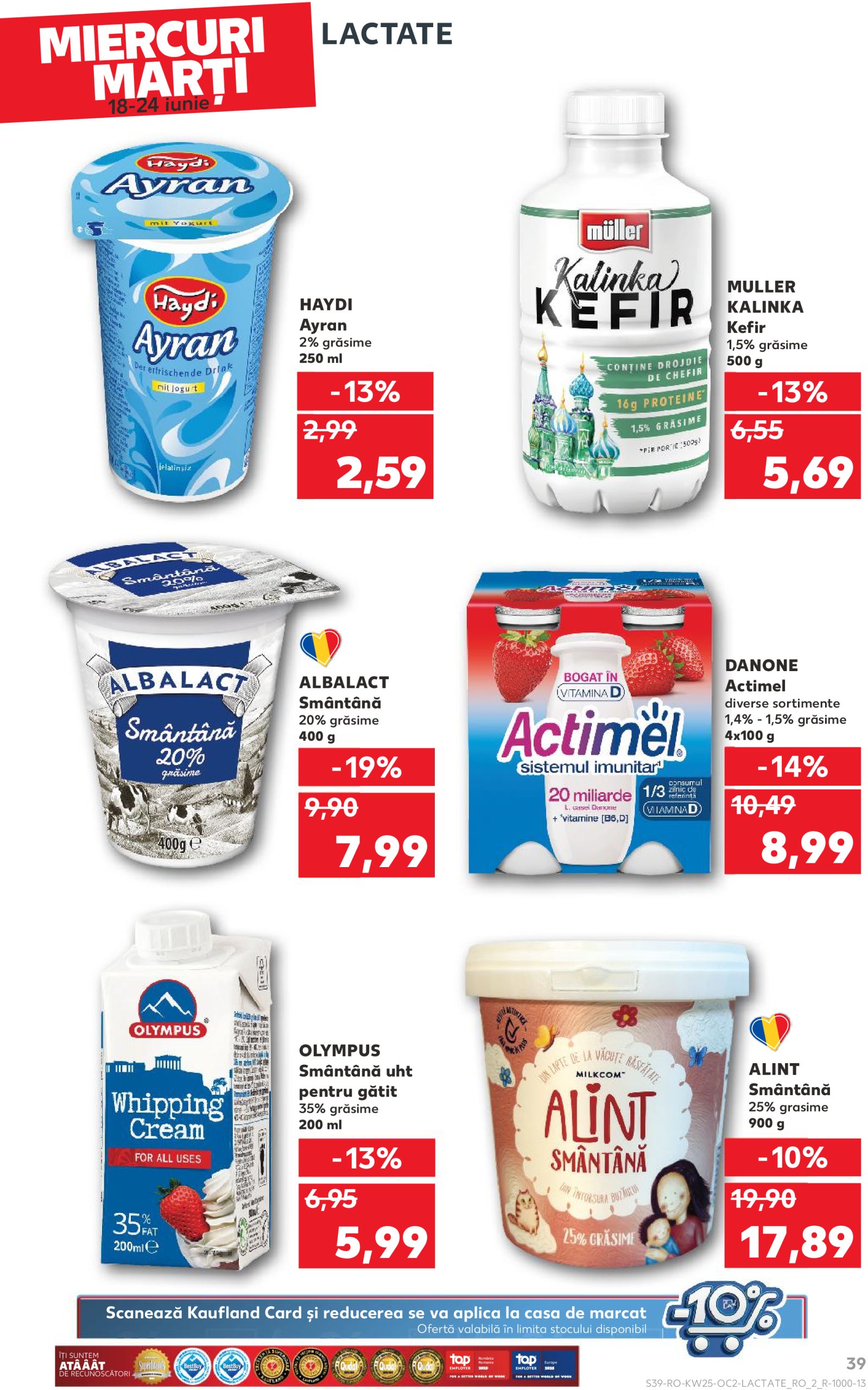 kaufland - Catalog Kaufland valabil din 18.06. până pe 24.06. - page: 39 kaufland - Catalog Kaufland valabil din 18.06. până pe 24.06. - page: 39