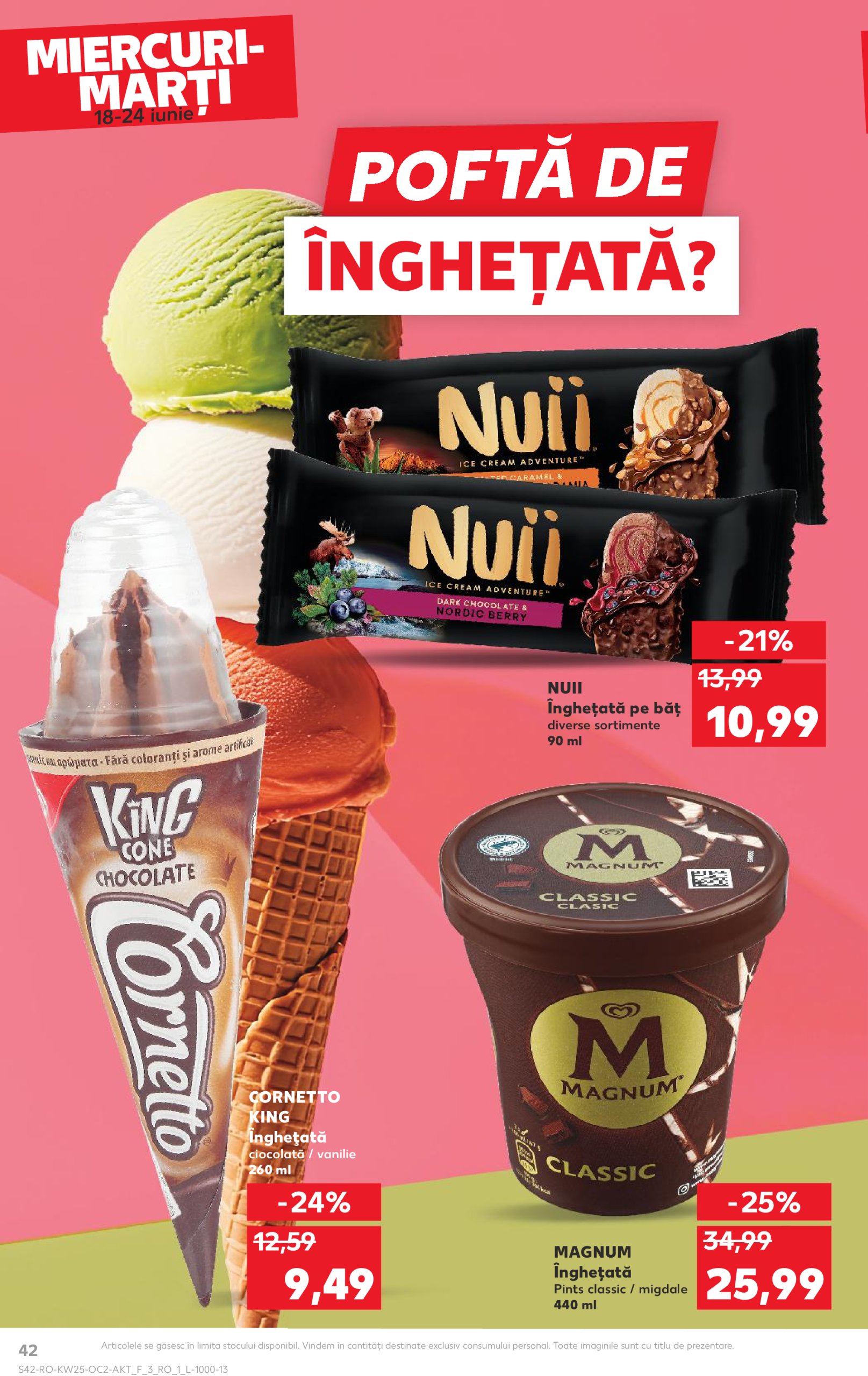 kaufland - Catalog Kaufland valabil din 18.06. până pe 24.06. - page: 42 kaufland - Catalog Kaufland valabil din 18.06. până pe 24.06. - page: 42