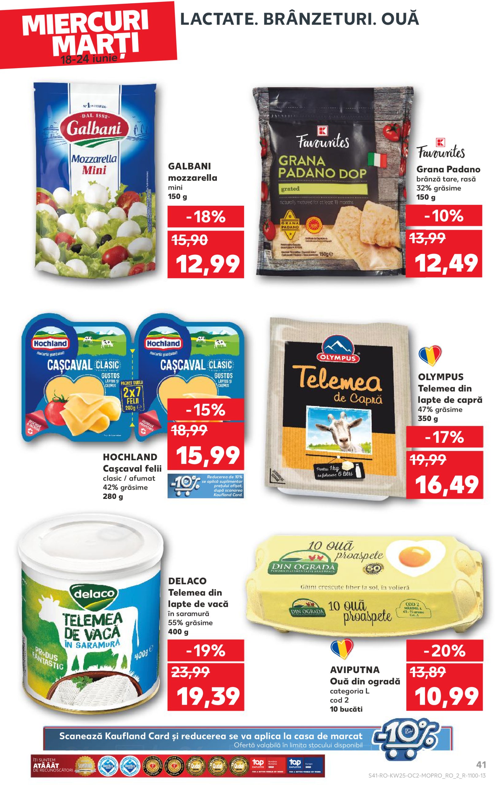kaufland - Catalog Kaufland valabil din 18.06. până pe 24.06. - page: 41 kaufland - Catalog Kaufland valabil din 18.06. până pe 24.06. - page: 41