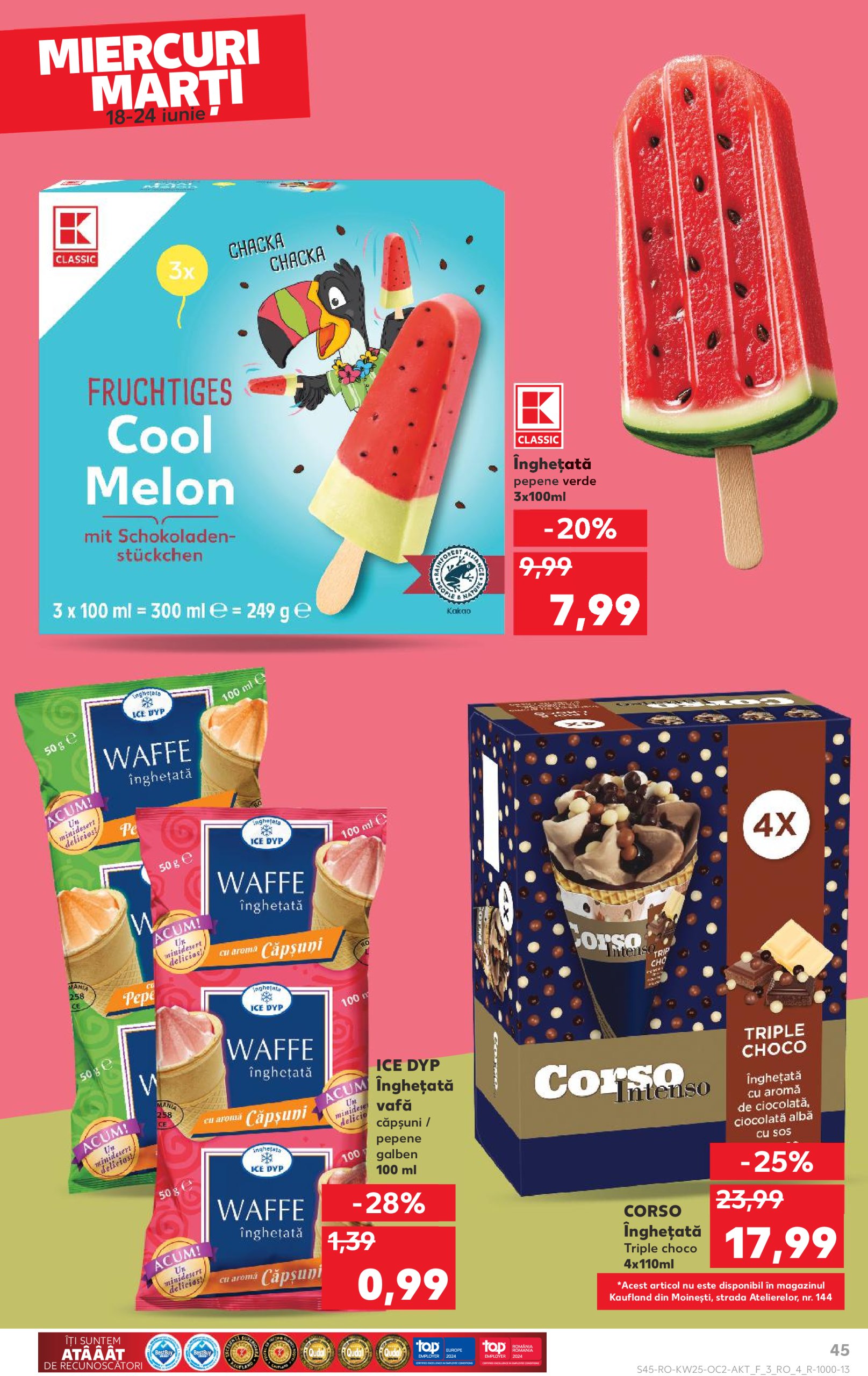 kaufland - Catalog Kaufland valabil din 18.06. până pe 24.06. - page: 45 kaufland - Catalog Kaufland valabil din 18.06. până pe 24.06. - page: 45
