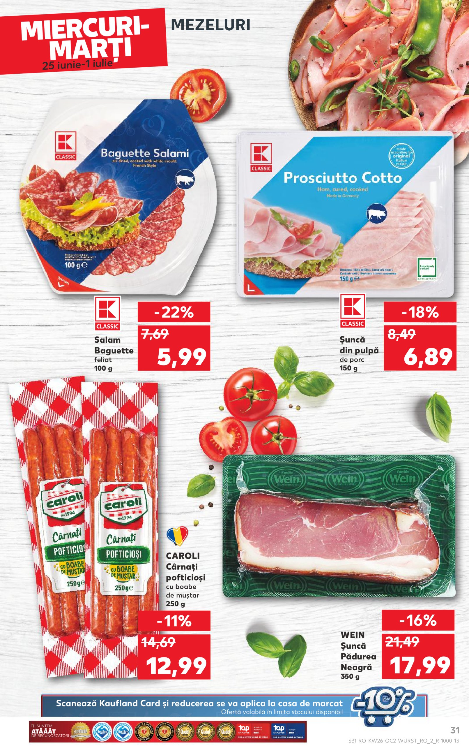 kaufland - Catalog Kaufland valabil din 25.06. până pe 01.07. - page: 31 kaufland - Catalog Kaufland valabil din 25.06. până pe 01.07. - page: 31