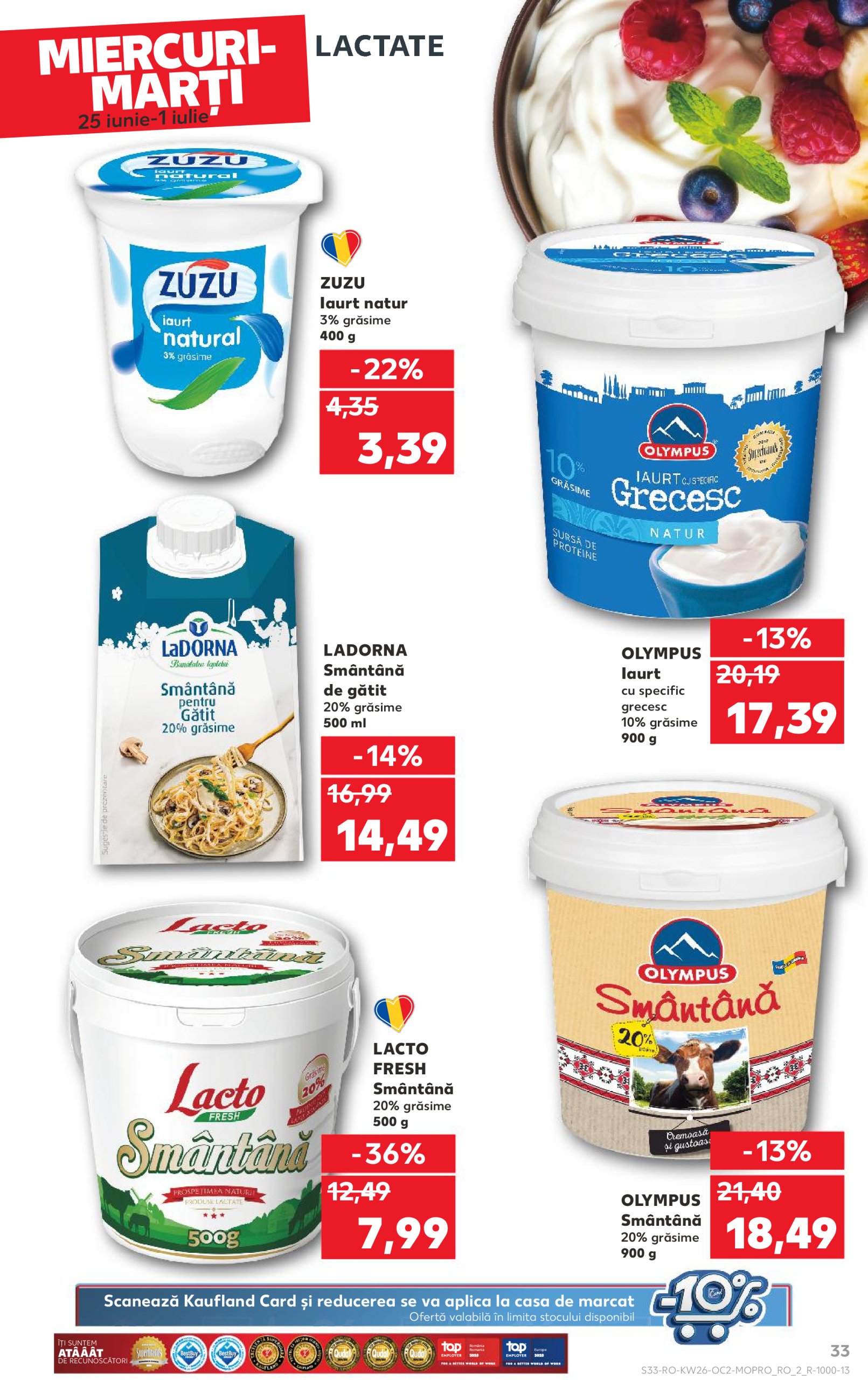 kaufland - Catalog Kaufland valabil din 25.06. până pe 01.07. - page: 33 kaufland - Catalog Kaufland valabil din 25.06. până pe 01.07. - page: 33