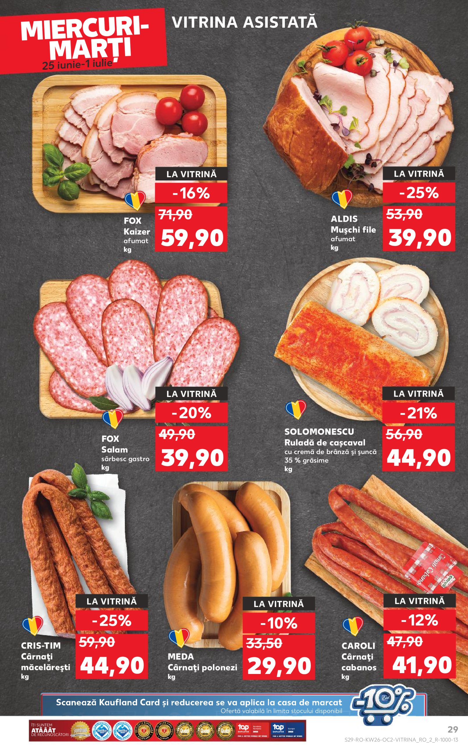 kaufland - Catalog Kaufland valabil din 25.06. până pe 01.07. - page: 29 kaufland - Catalog Kaufland valabil din 25.06. până pe 01.07. - page: 29