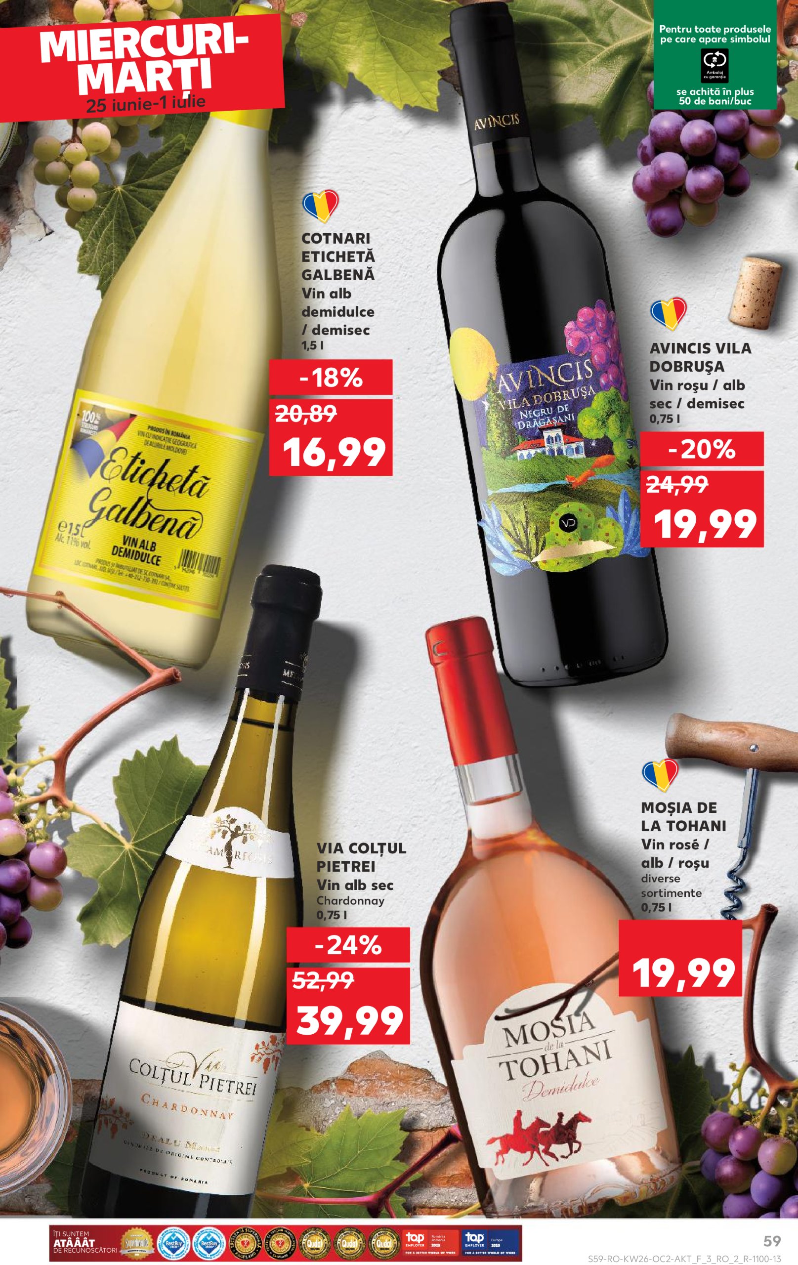 kaufland - Catalog Kaufland valabil din 25.06. până pe 01.07. - page: 59 kaufland - Catalog Kaufland valabil din 25.06. până pe 01.07. - page: 59