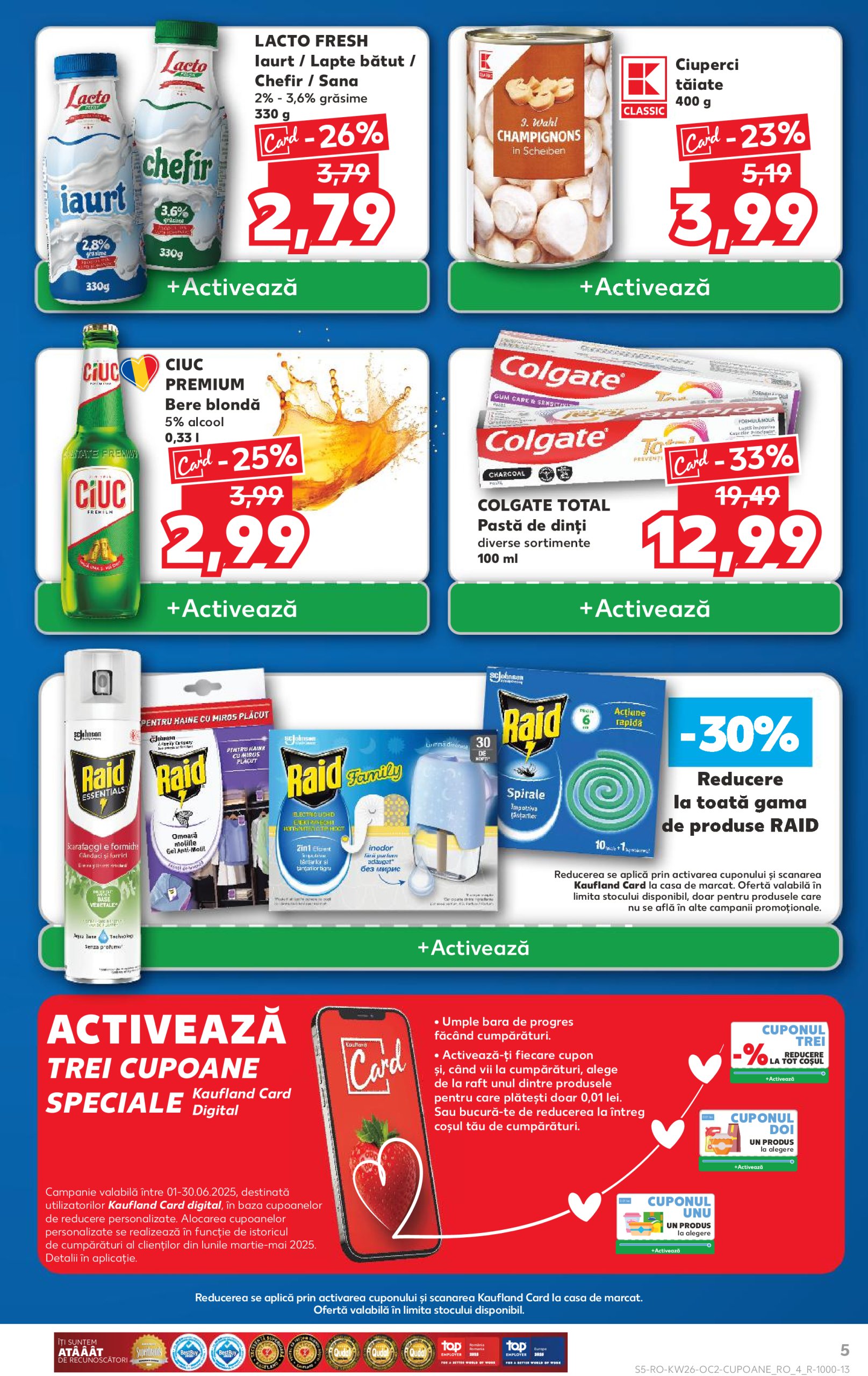 kaufland - Catalog Kaufland valabil din 25.06. până pe 01.07. - page: 5 kaufland - Catalog Kaufland valabil din 25.06. până pe 01.07. - page: 5
