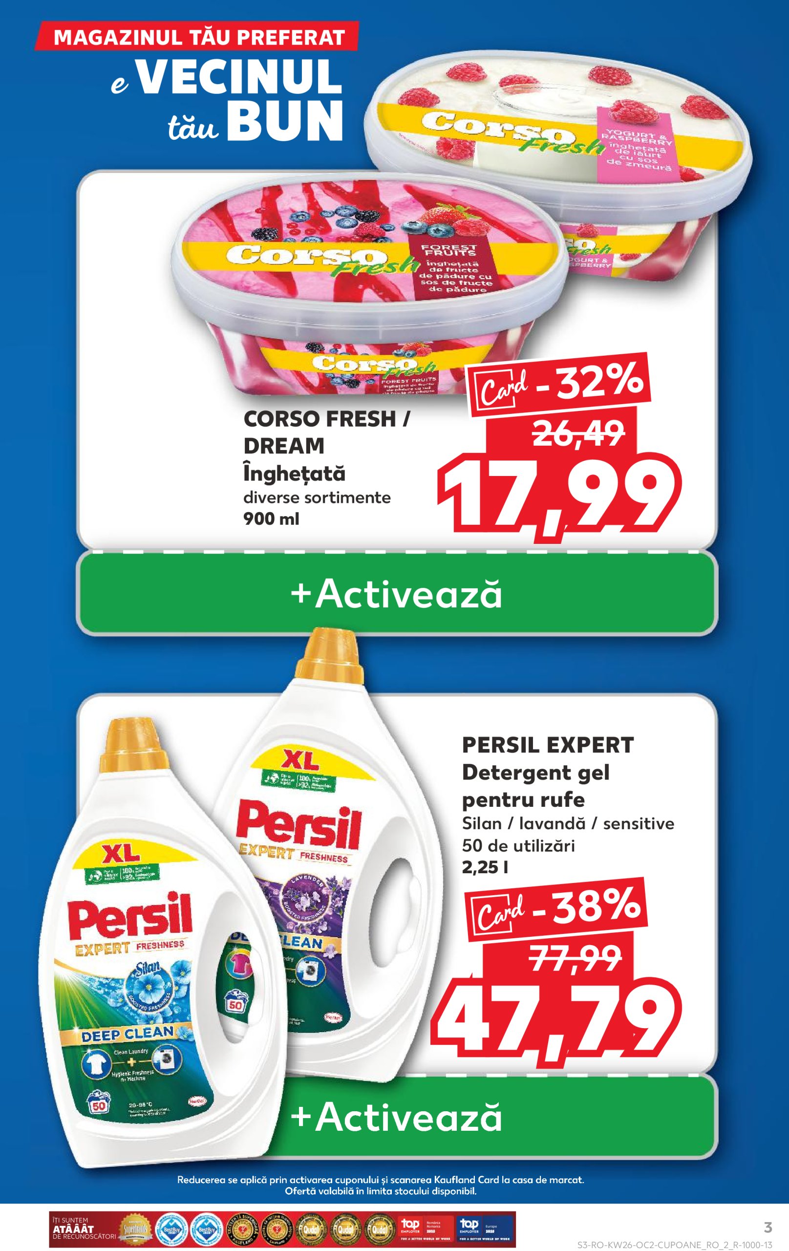 kaufland - Catalog Kaufland valabil din 25.06. până pe 01.07. - page: 3 kaufland - Catalog Kaufland valabil din 25.06. până pe 01.07. - page: 3