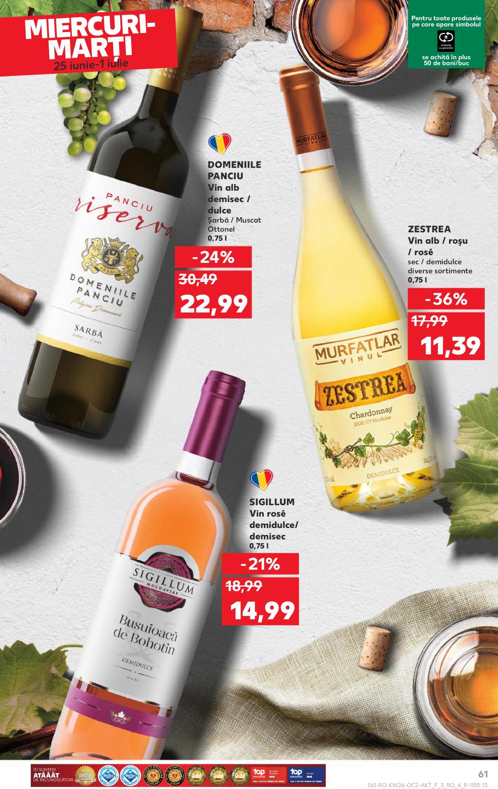 kaufland - Catalog Kaufland valabil din 25.06. până pe 01.07. - page: 61 kaufland - Catalog Kaufland valabil din 25.06. până pe 01.07. - page: 61