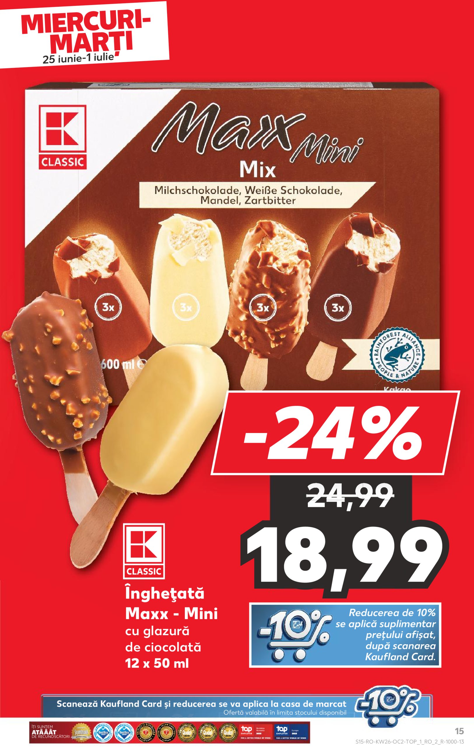 kaufland - Catalog Kaufland valabil din 25.06. până pe 01.07. - page: 15 kaufland - Catalog Kaufland valabil din 25.06. până pe 01.07. - page: 15