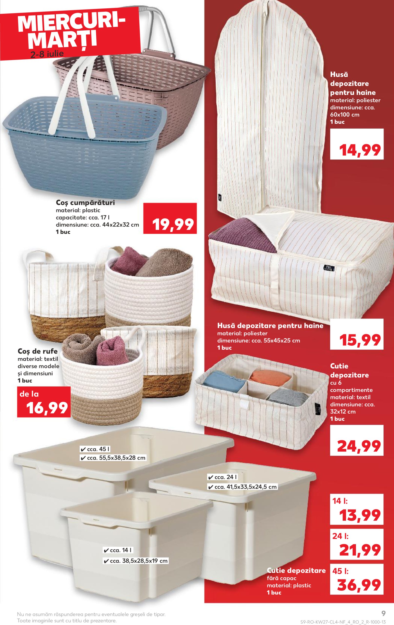 kaufland - Catalog Kaufland - Nonfood valabil din 02.07. până pe 08.07. - page: 9