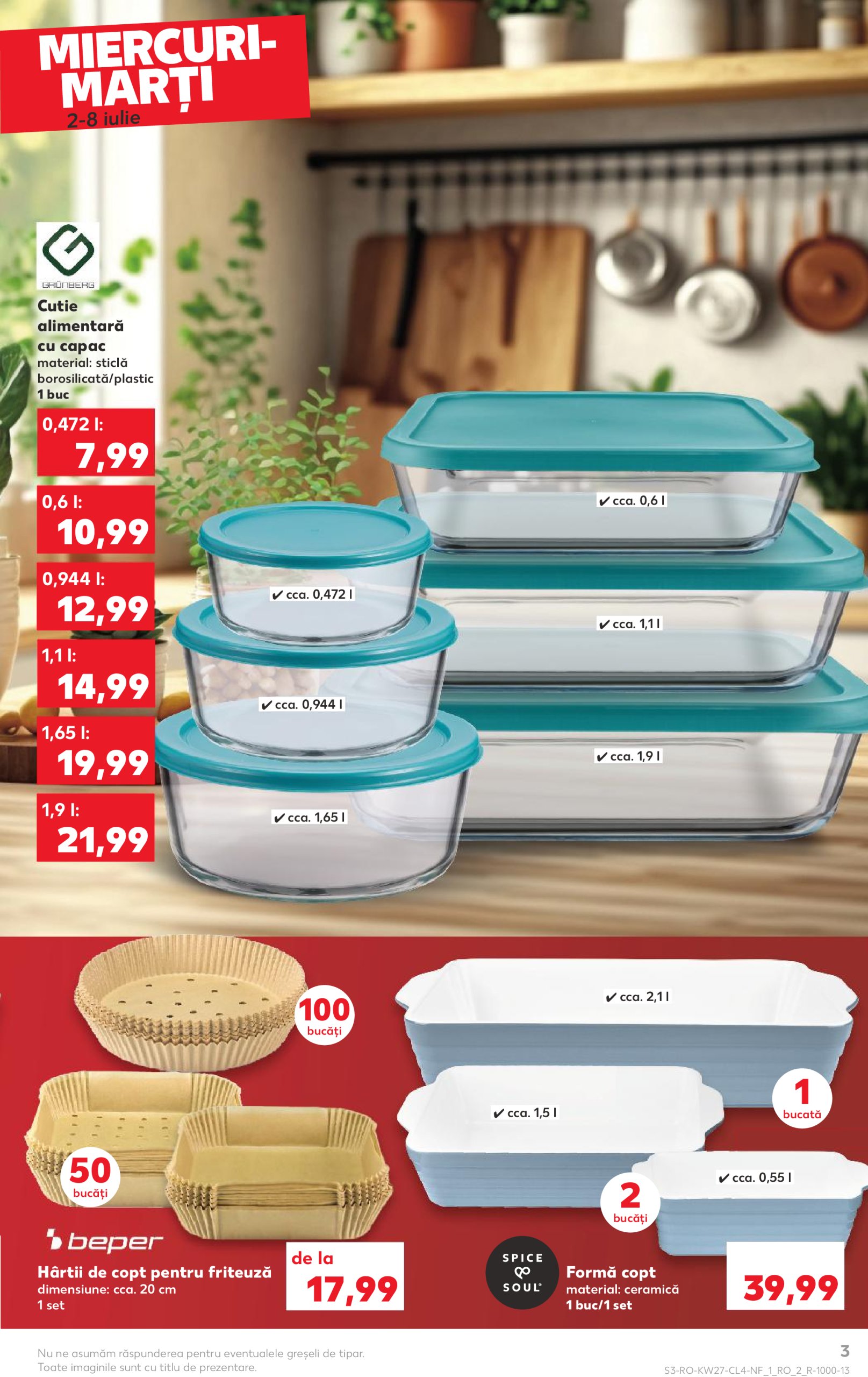 kaufland - Catalog Kaufland - Nonfood valabil din 02.07. până pe 08.07. - page: 3