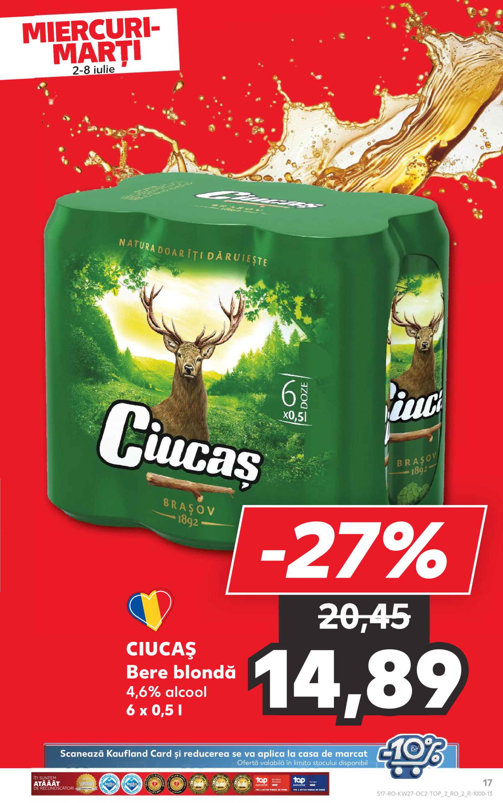 kaufland - Catalog Kaufland valabil din 02.07. până pe 08.07. - page: 17