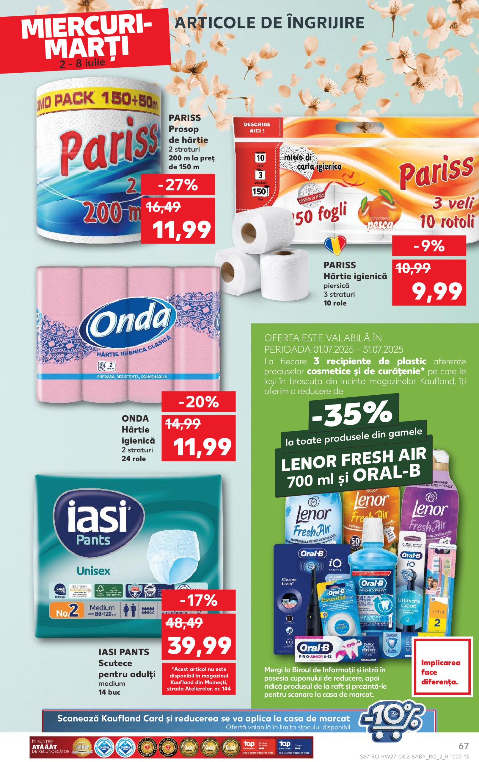 kaufland - Catalog Kaufland valabil din 02.07. până pe 08.07. - page: 67