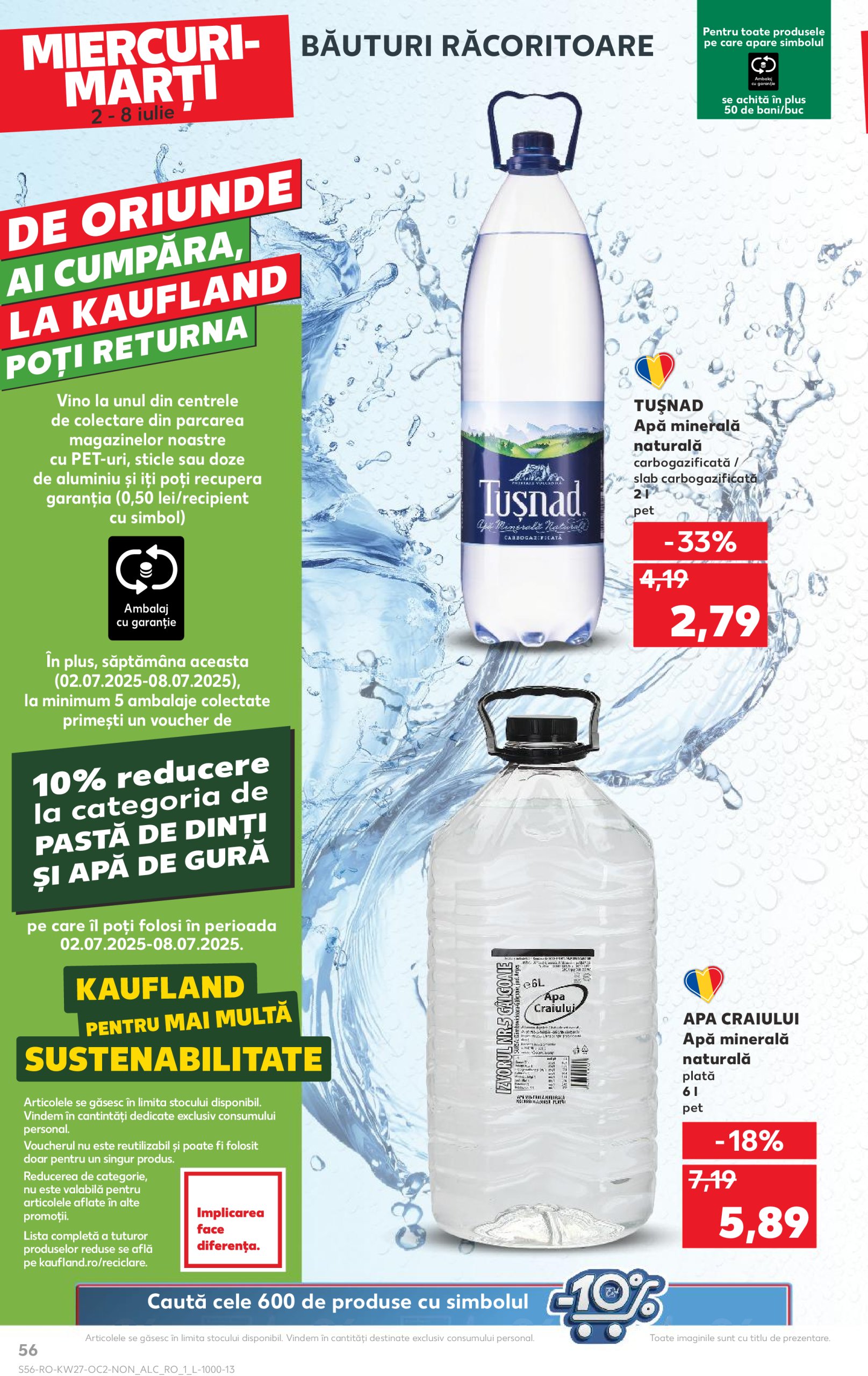 kaufland - Catalog Kaufland valabil din 02.07. până pe 08.07. - page: 56