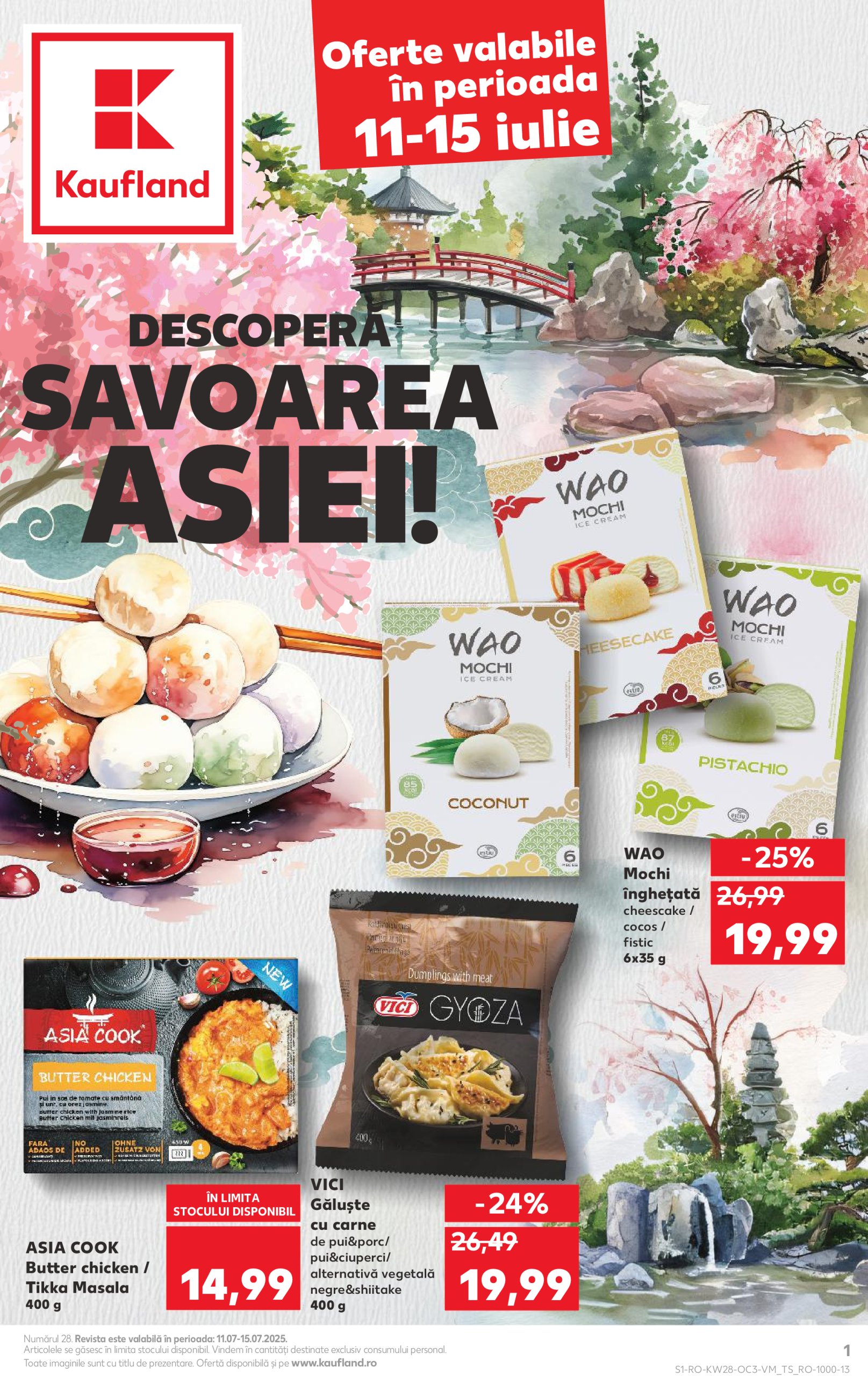 kaufland - Catalog Kaufland - Răsfoiește catalogul tematic valabil din 11.07. până pe 15.07.