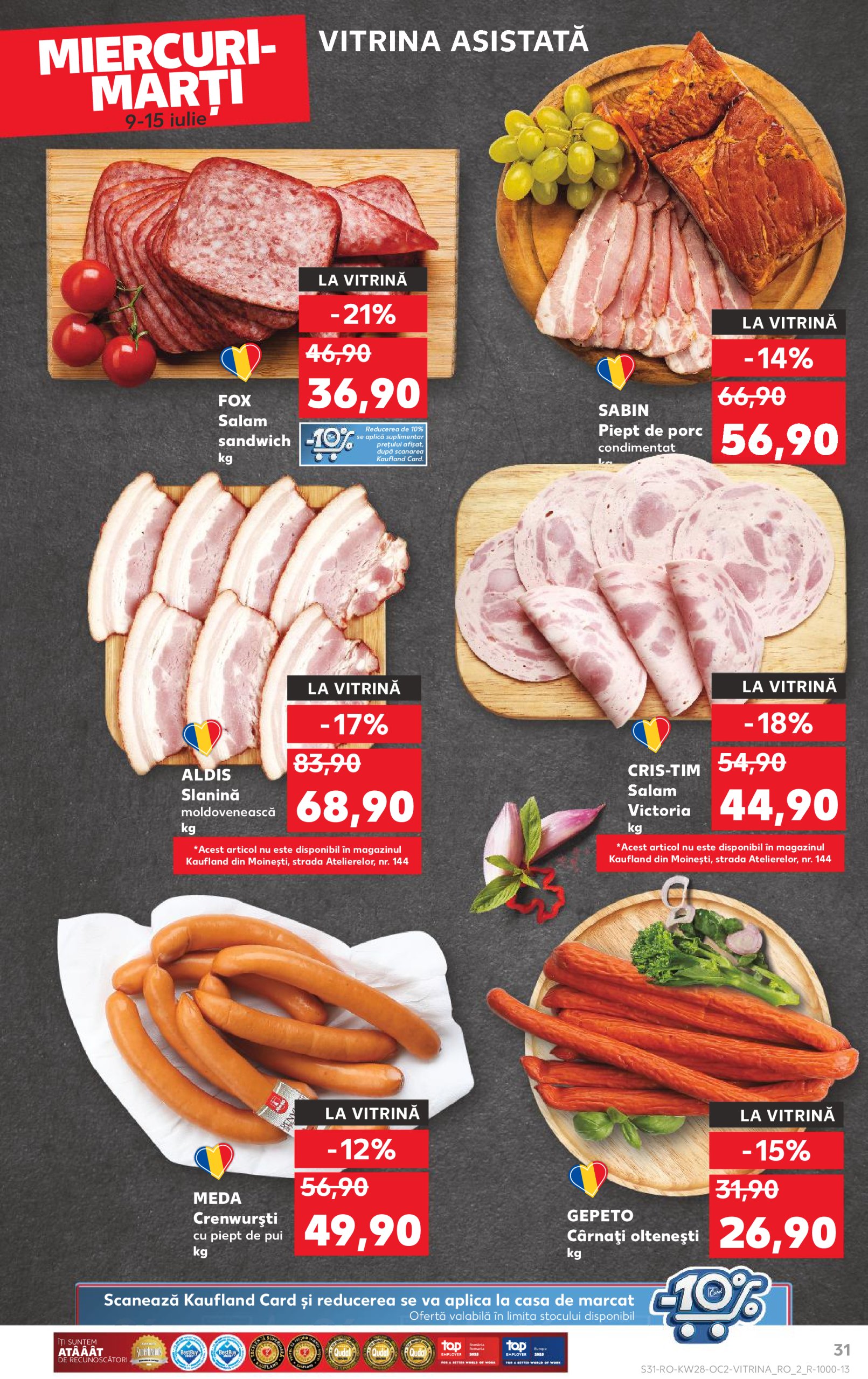 kaufland - Catalog Kaufland valabil din 09.07. până pe 15.07. - page: 31 kaufland - Catalog Kaufland valabil din 09.07. până pe 15.07. - page: 31