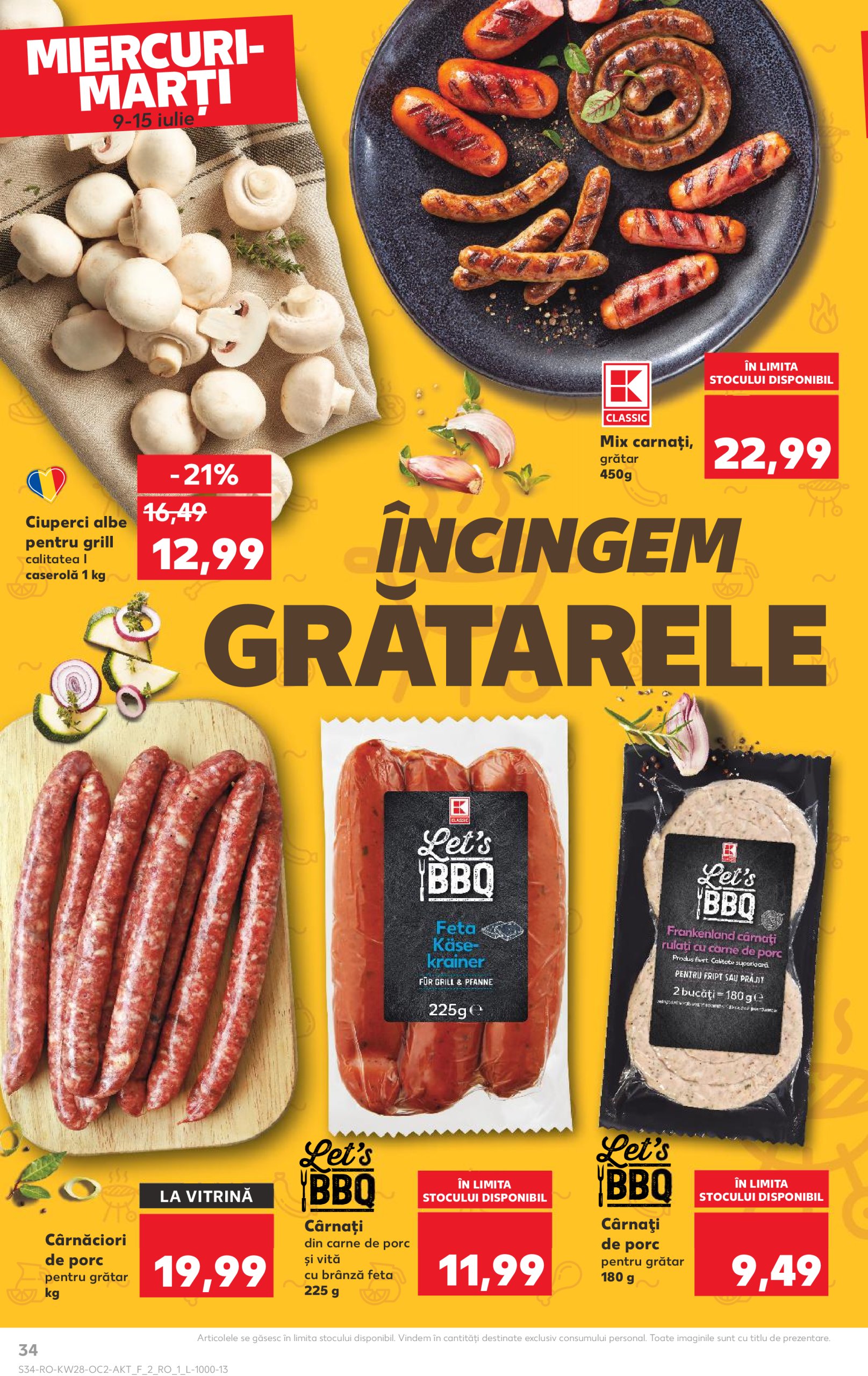 kaufland - Catalog Kaufland valabil din 09.07. până pe 15.07. - page: 34 kaufland - Catalog Kaufland valabil din 09.07. până pe 15.07. - page: 34