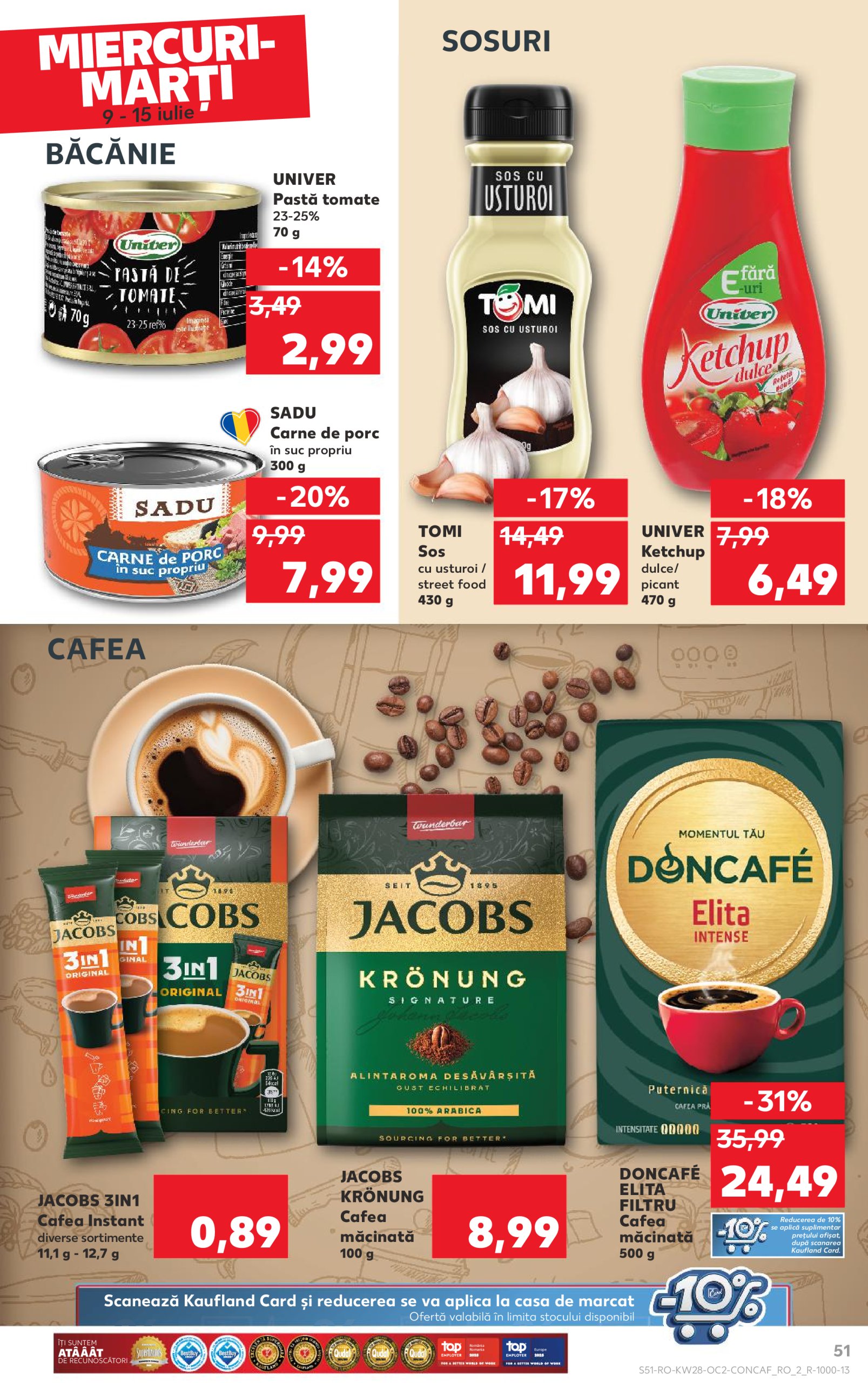 kaufland - Catalog Kaufland valabil din 09.07. până pe 15.07. - page: 51 kaufland - Catalog Kaufland valabil din 09.07. până pe 15.07. - page: 51