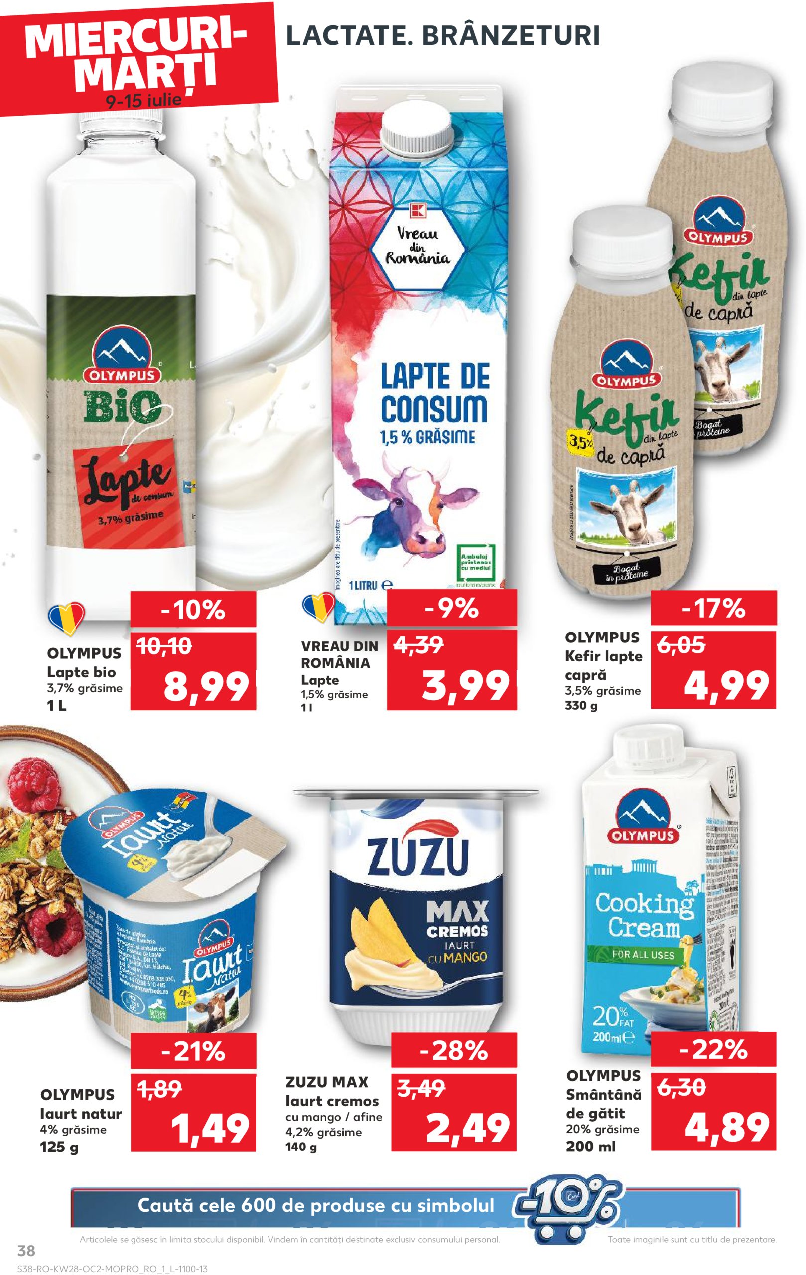 kaufland - Catalog Kaufland valabil din 09.07. până pe 15.07. - page: 38 kaufland - Catalog Kaufland valabil din 09.07. până pe 15.07. - page: 38